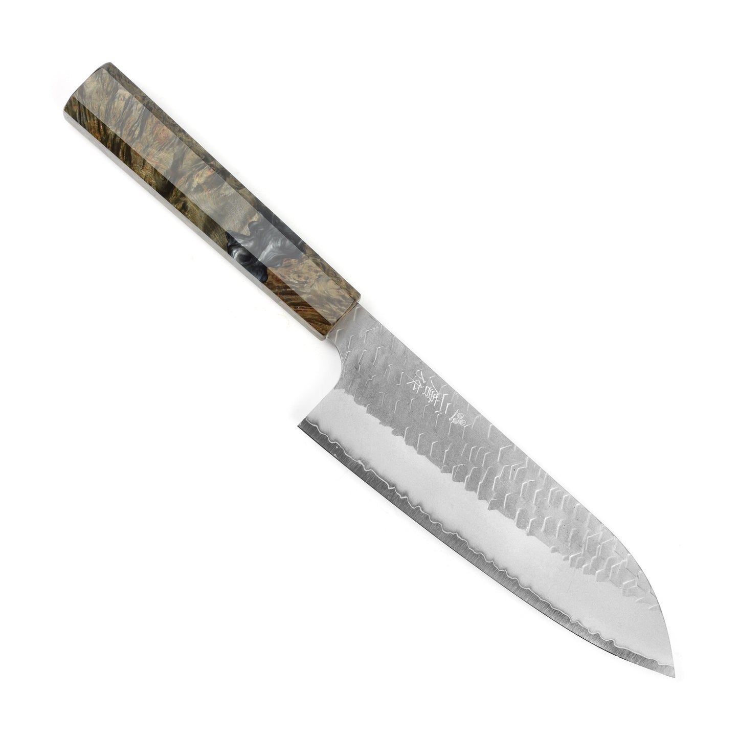 Nigara SG2 Migaki Tsuchime 7" Santoku
