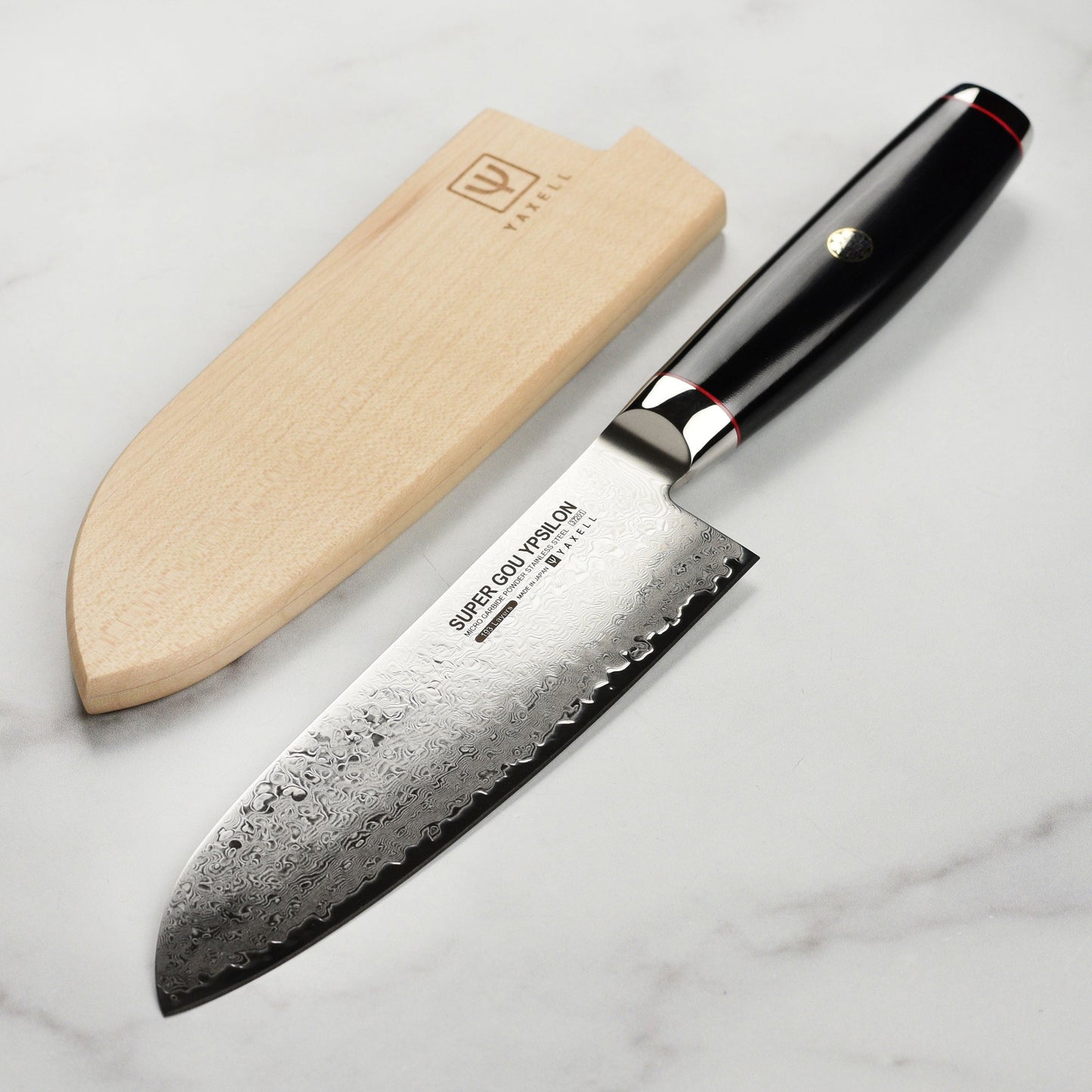 Yaxell Magnetic Wooden Sheath for 6.5" Santoku Knife