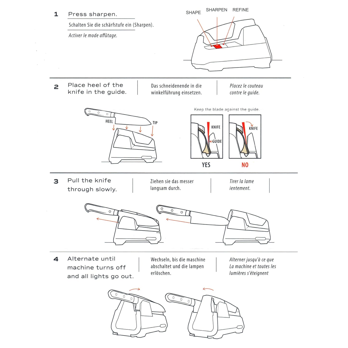 Wusthof Easy Edge Electric Knife Sharpener