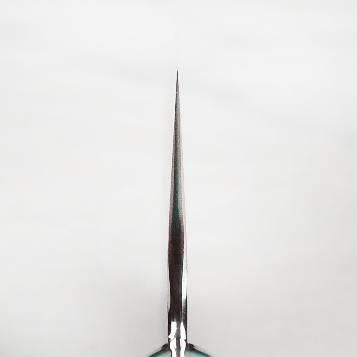 Nigara SG2 Migaki Tsuchime 8.25" Gyuto, Green Turquoise