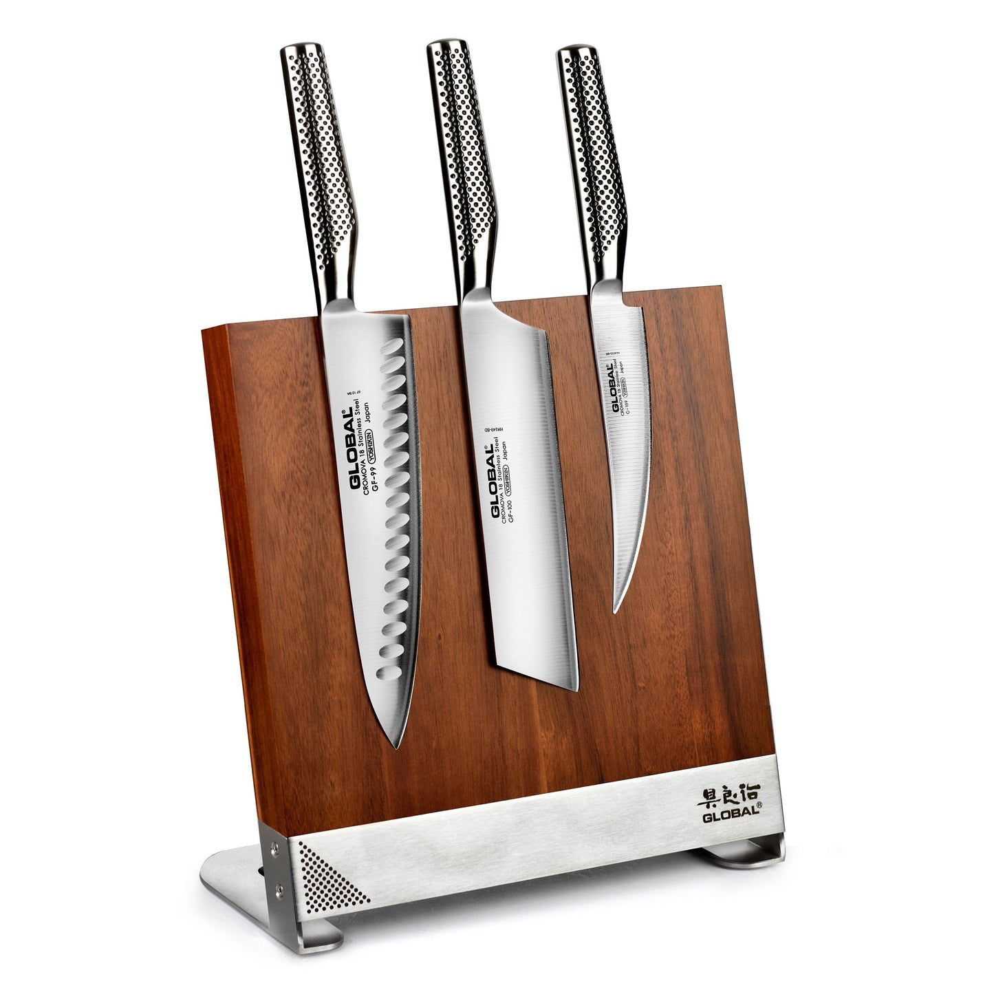 Global Model X Heavy Metal Knife Set