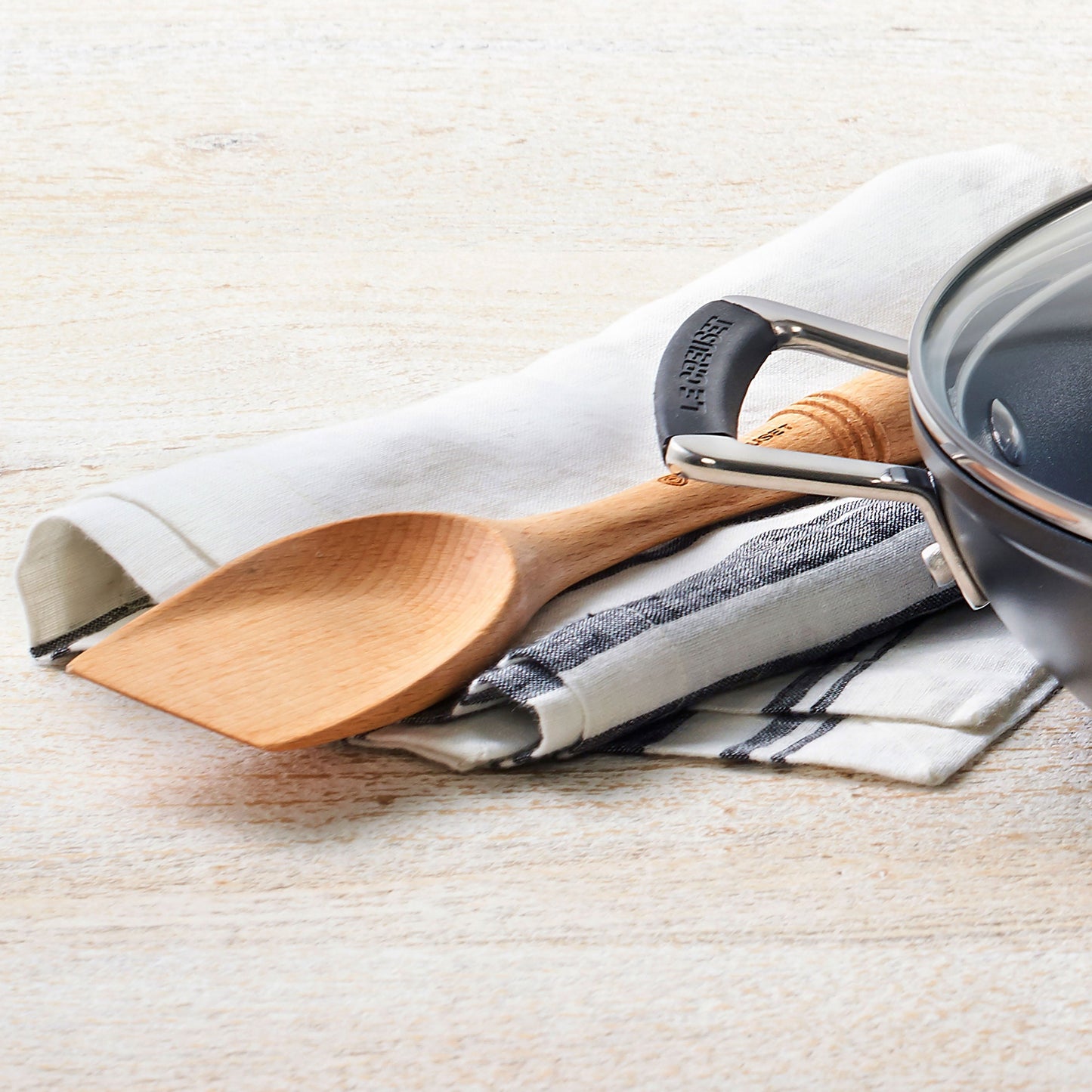Le Creuset 12.75" Wooden Scraping Spoon