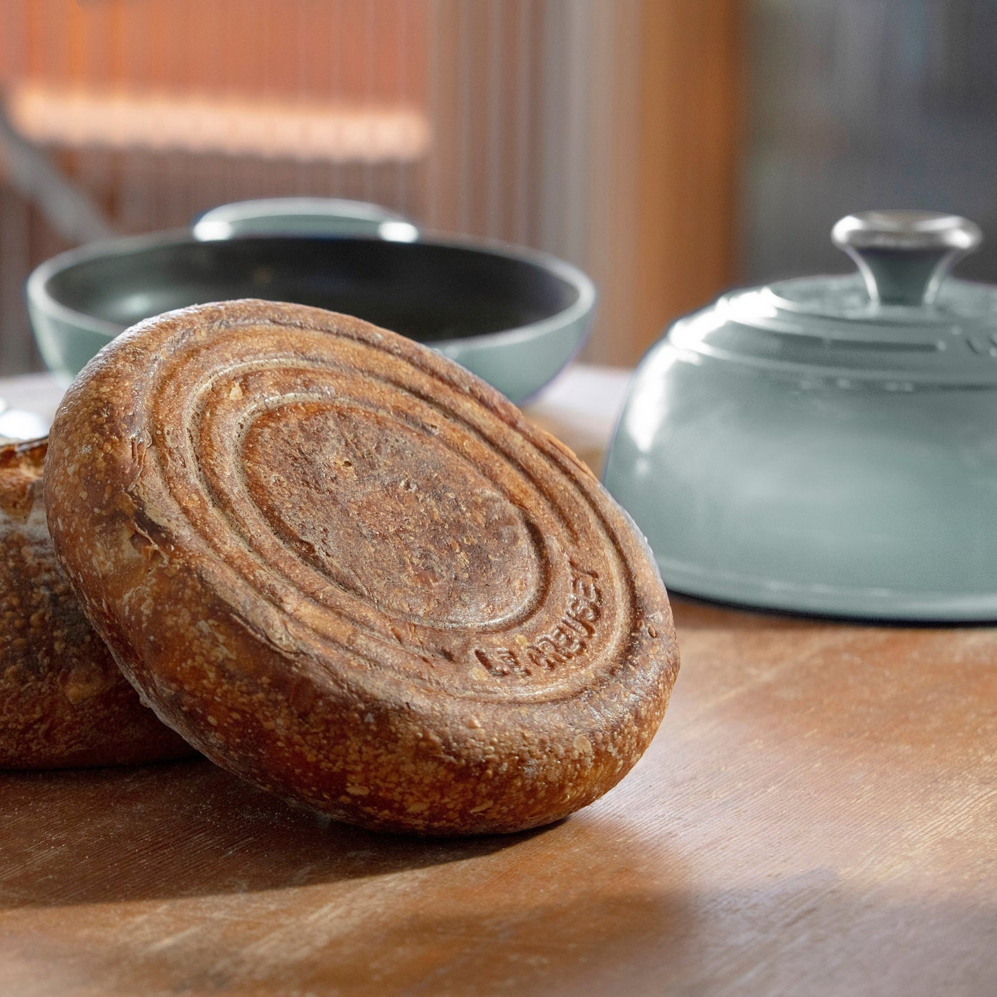 Le Creuset Signature Cast Iron 9.5" Sea Salt Bread Oven