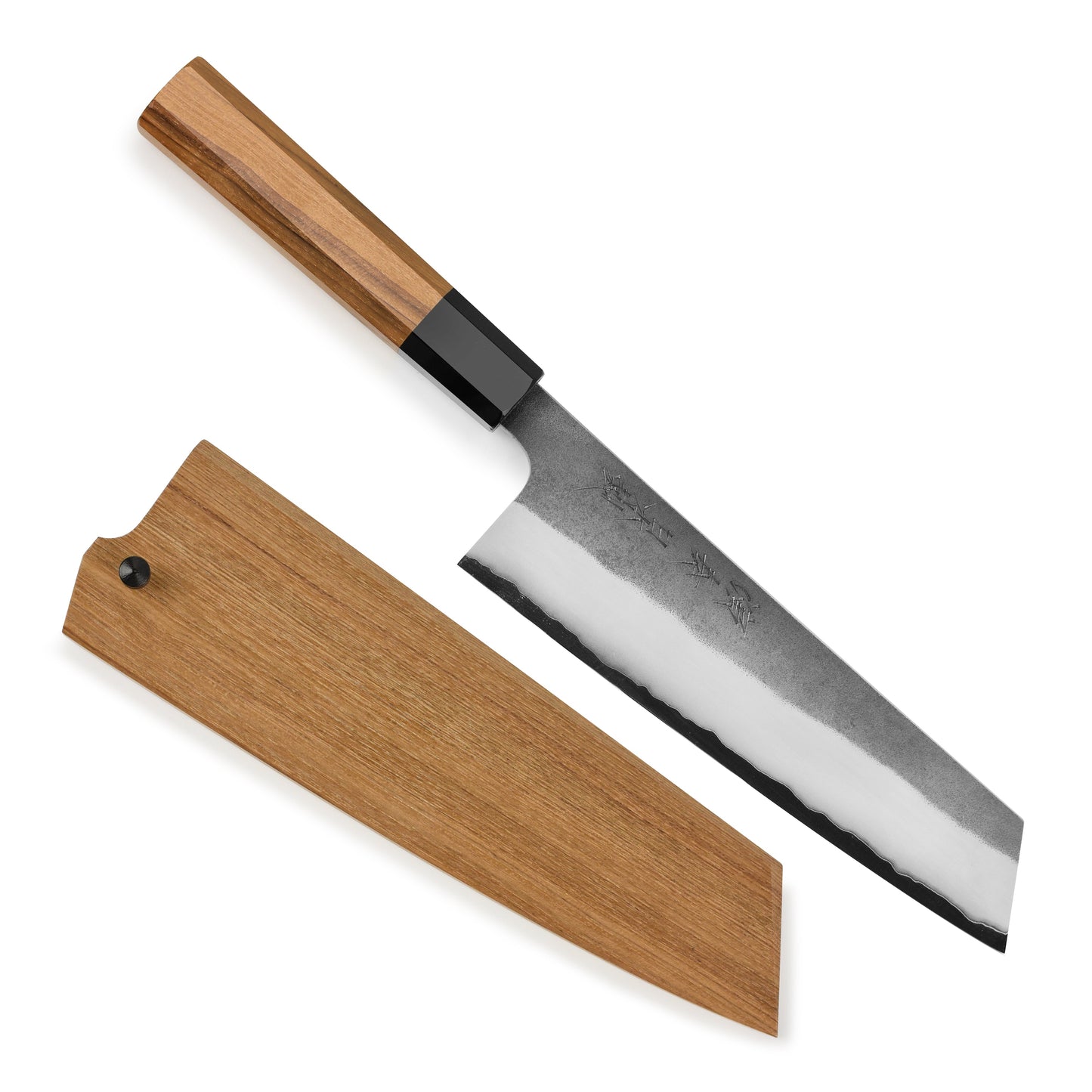 Enso Hand-Forged Aogami Super 7" Bunka with Saya