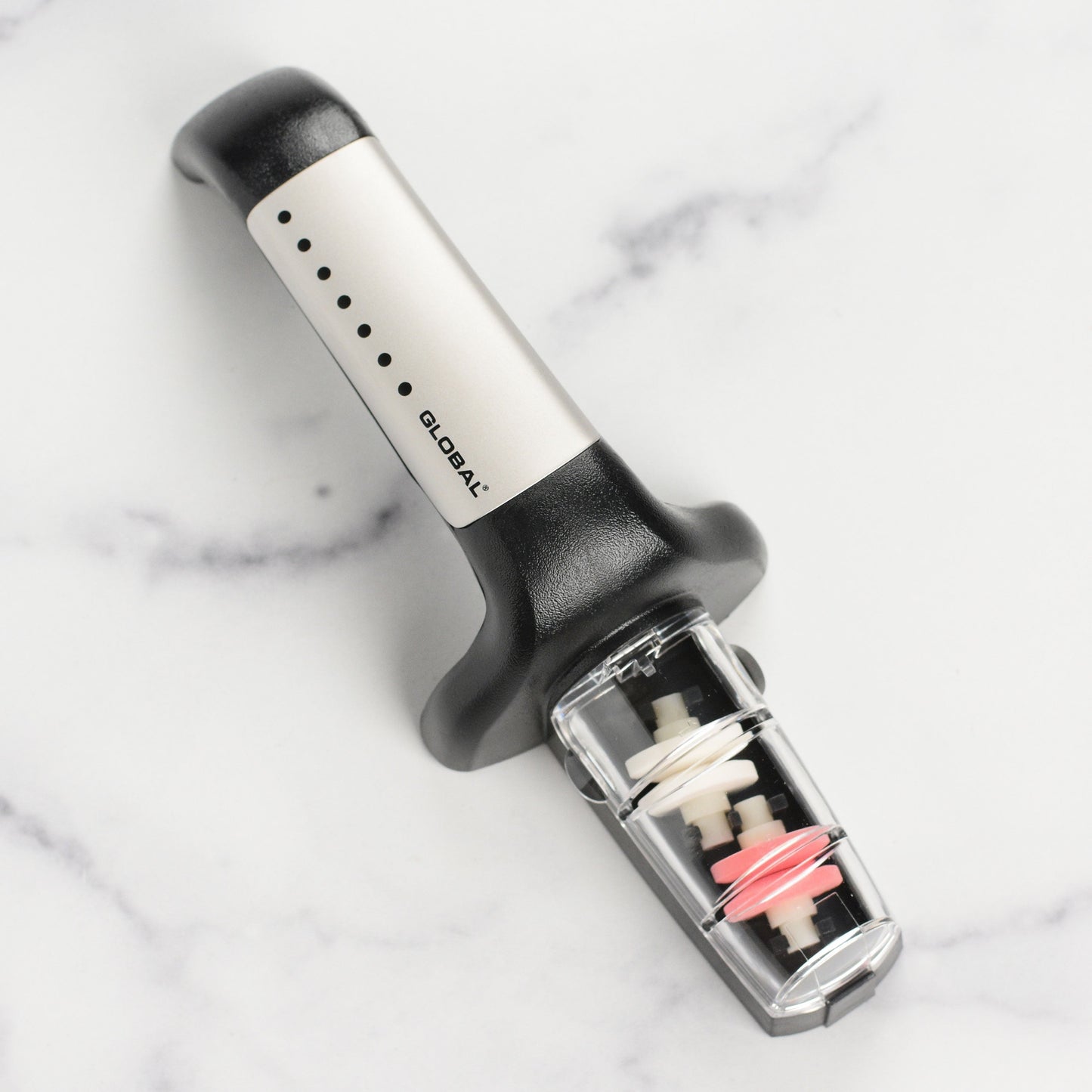 Global 2 Stage Ceramic Water Stone Knife Sharpener
