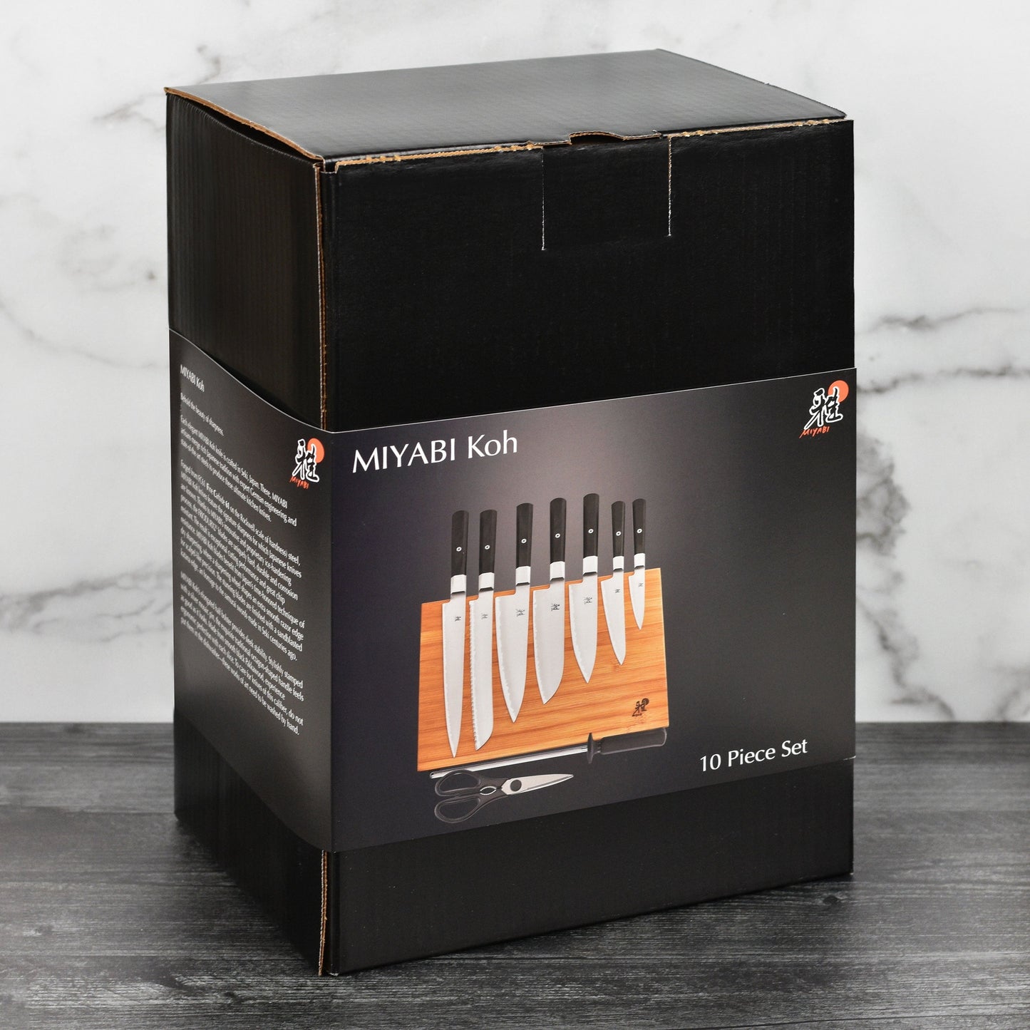 Miyabi Koh 10 Piece Magnetic Knife Stand Set