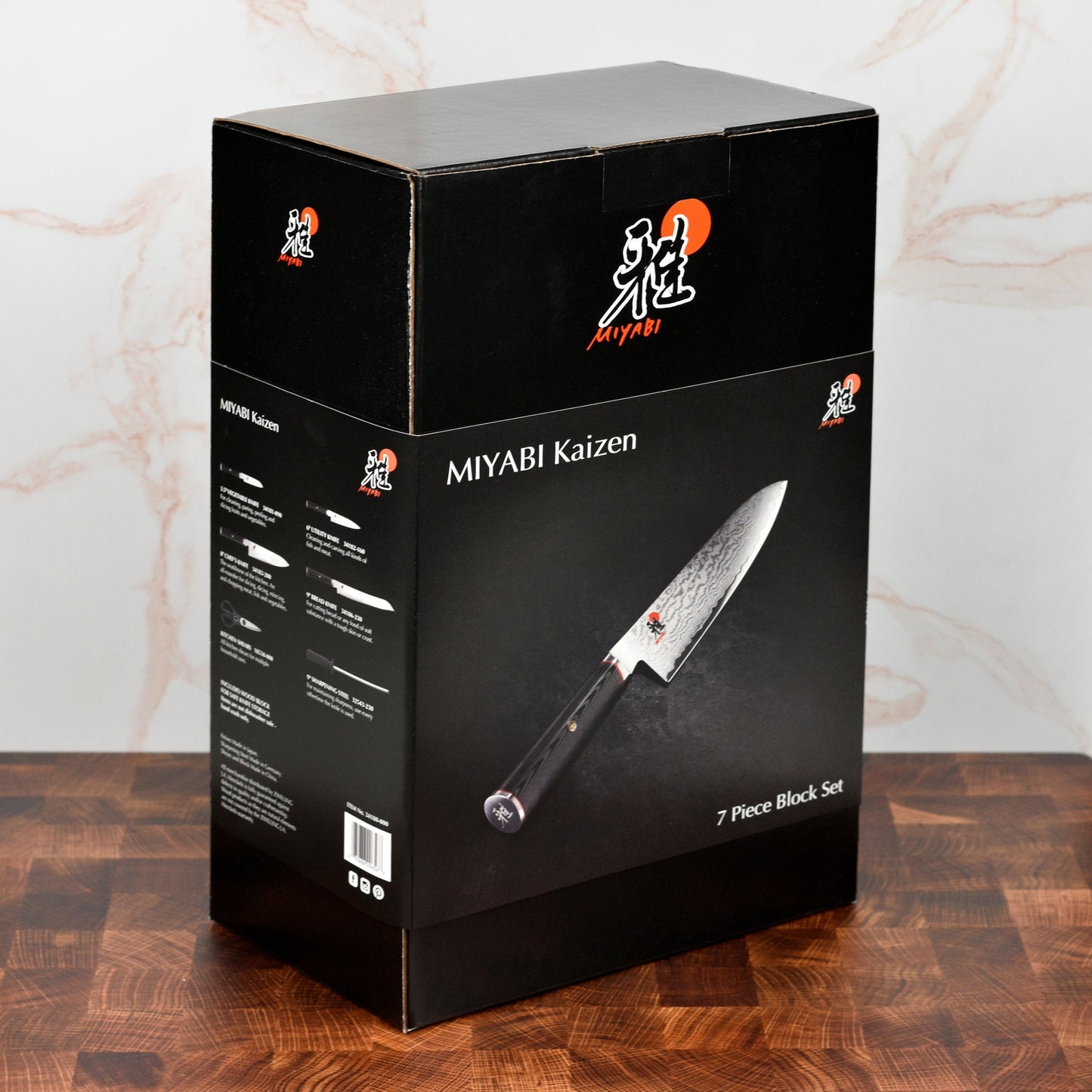 Miyabi Kaizen 7 Piece Knife Block Set