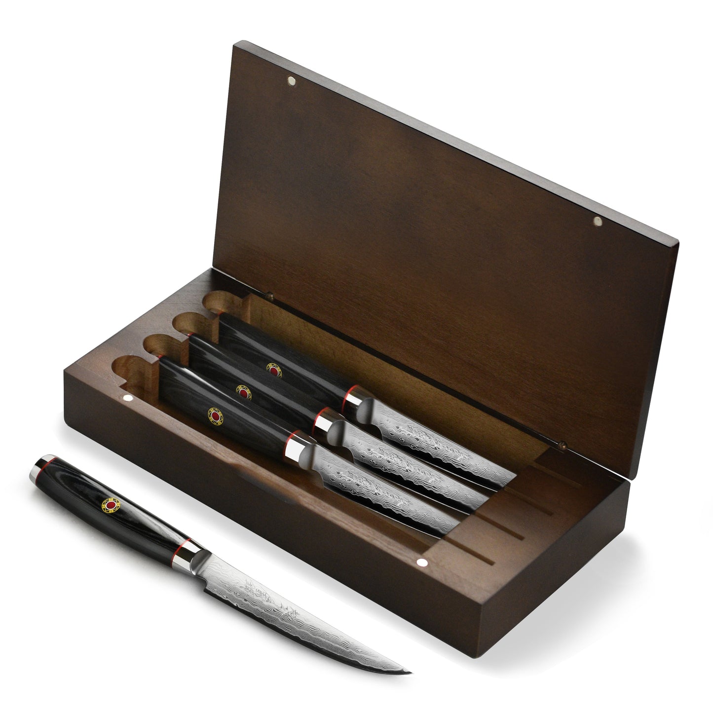Enso SG2 4 Piece Steak Knife Set with Case