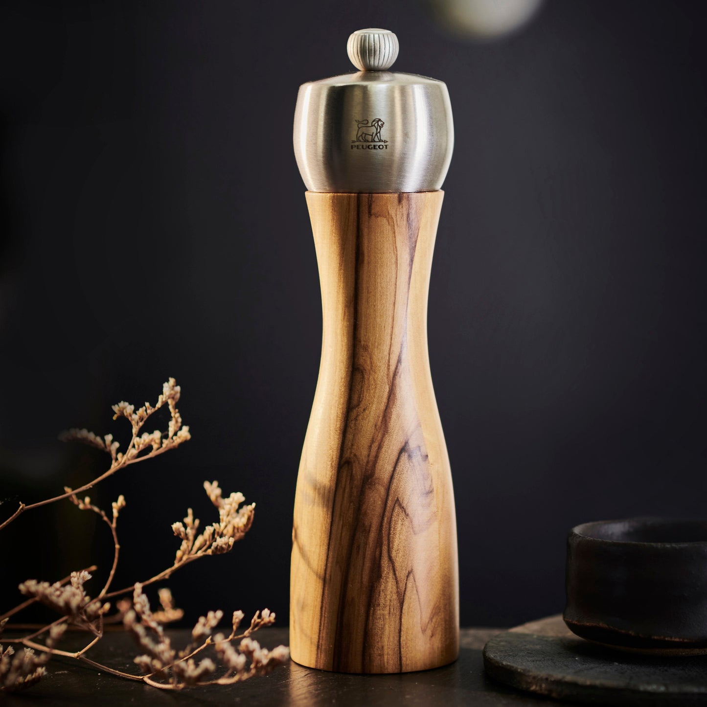Peugeot Fidji 8.25" Olivewood Salt & Pepper Mill Set