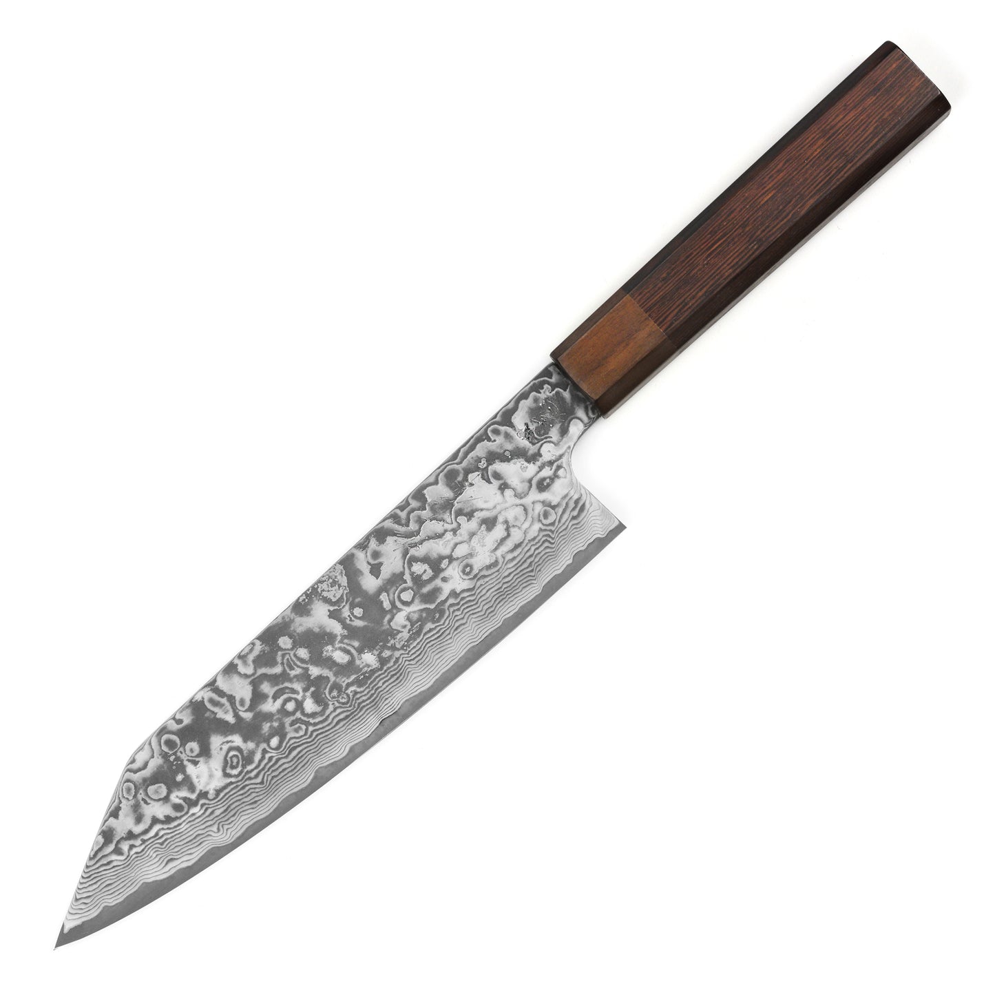 Hatono SG2 Kurozome Damascus 8.25" Kiritsuke Gyuto