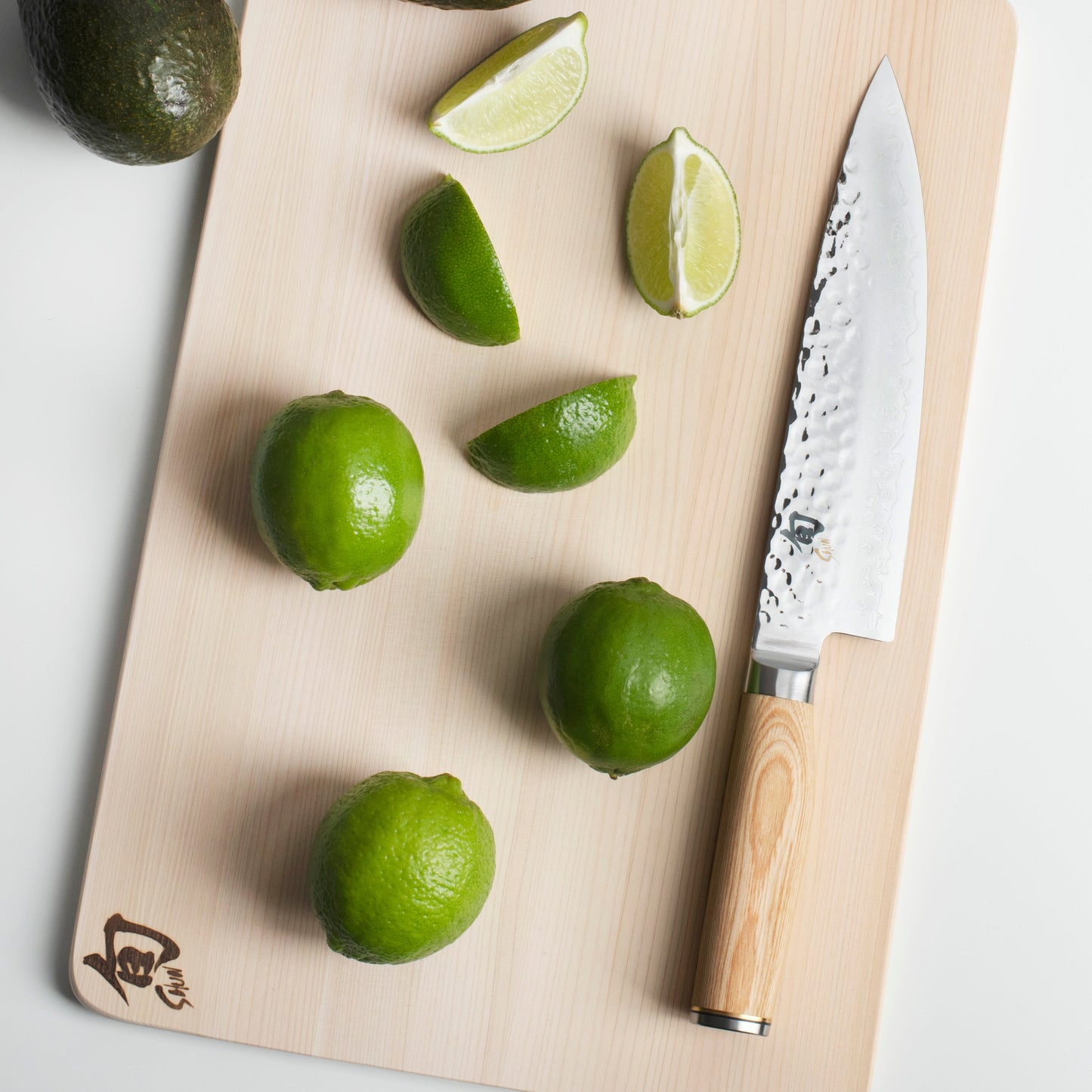 Shun Premier Blonde 5 Piece Slimline Knife Block Set