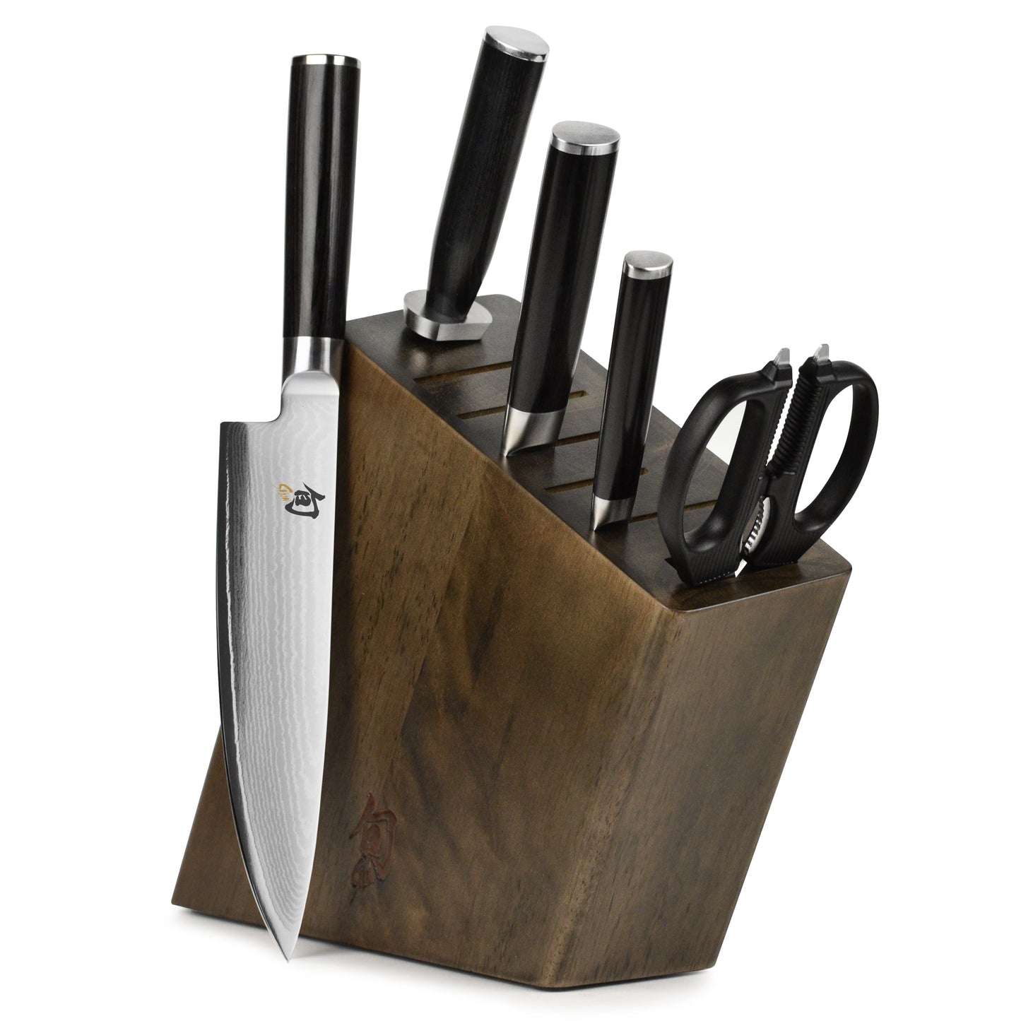 Shun Classic 6 Piece Slim Knife Block Set