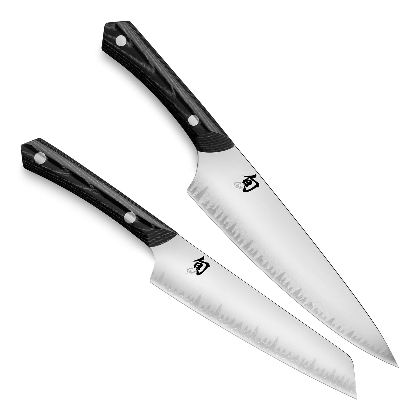 Shun Narukami Blue #2 Carbon Steel Chef's & Master Utility Knife Set