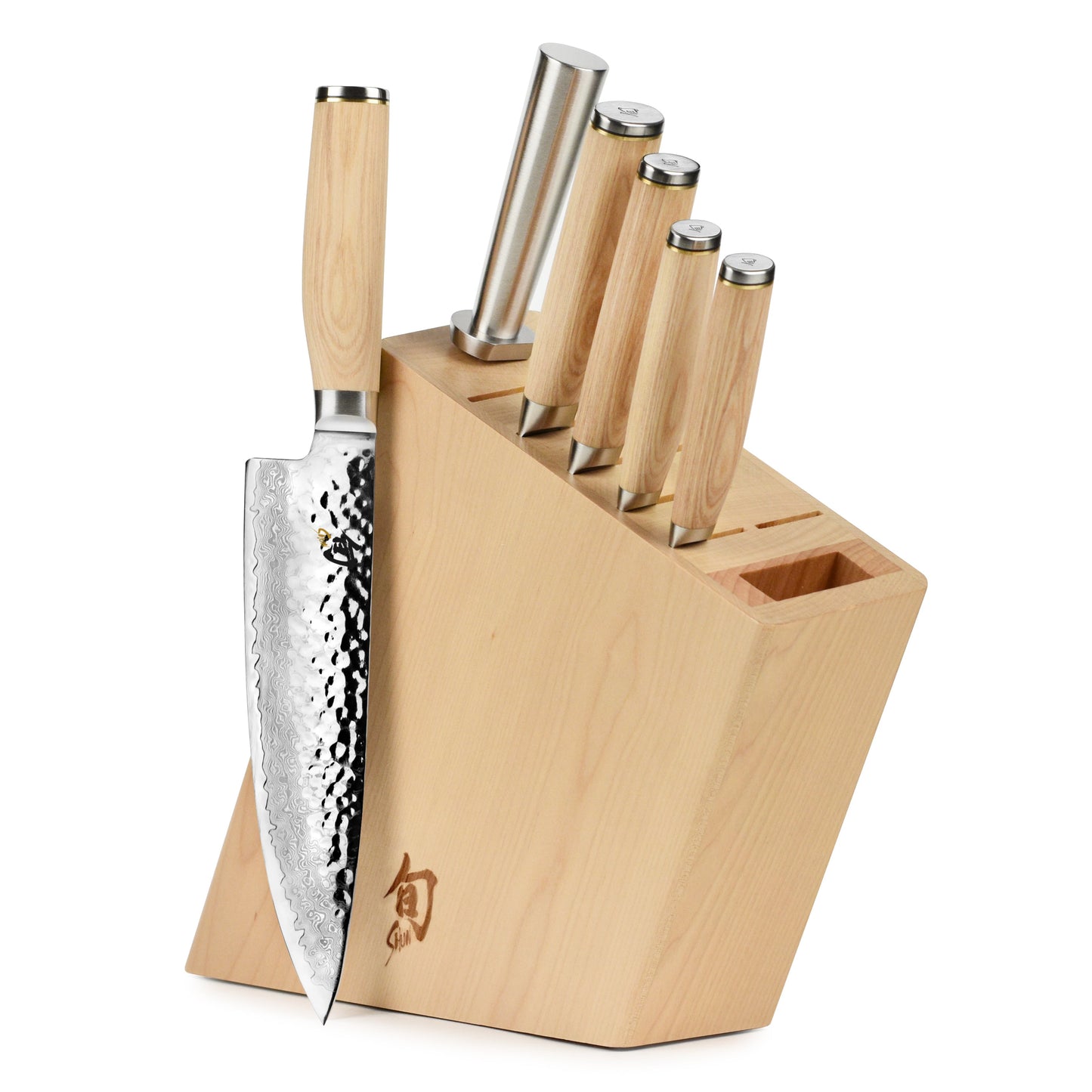 Shun Premier Blonde 7 Piece Knife Block Set