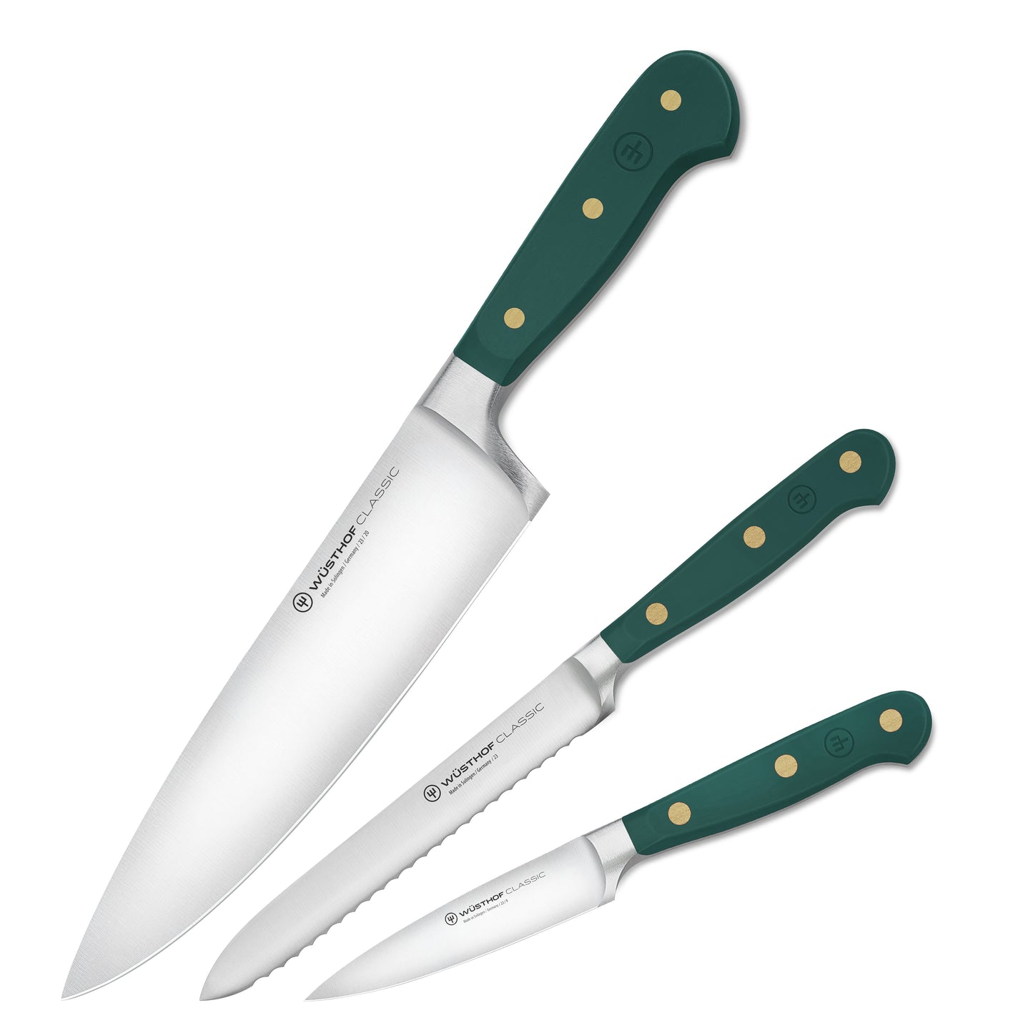 Wusthof Classic Fresh Rosemary 3 Piece Knife Set