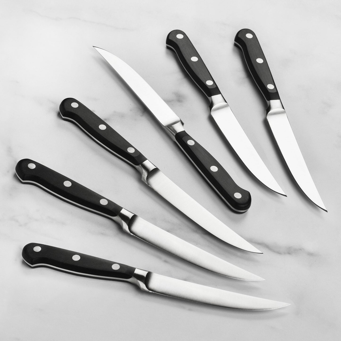 Wusthof Classic 6 Piece Steak Knife Set with Wood Case