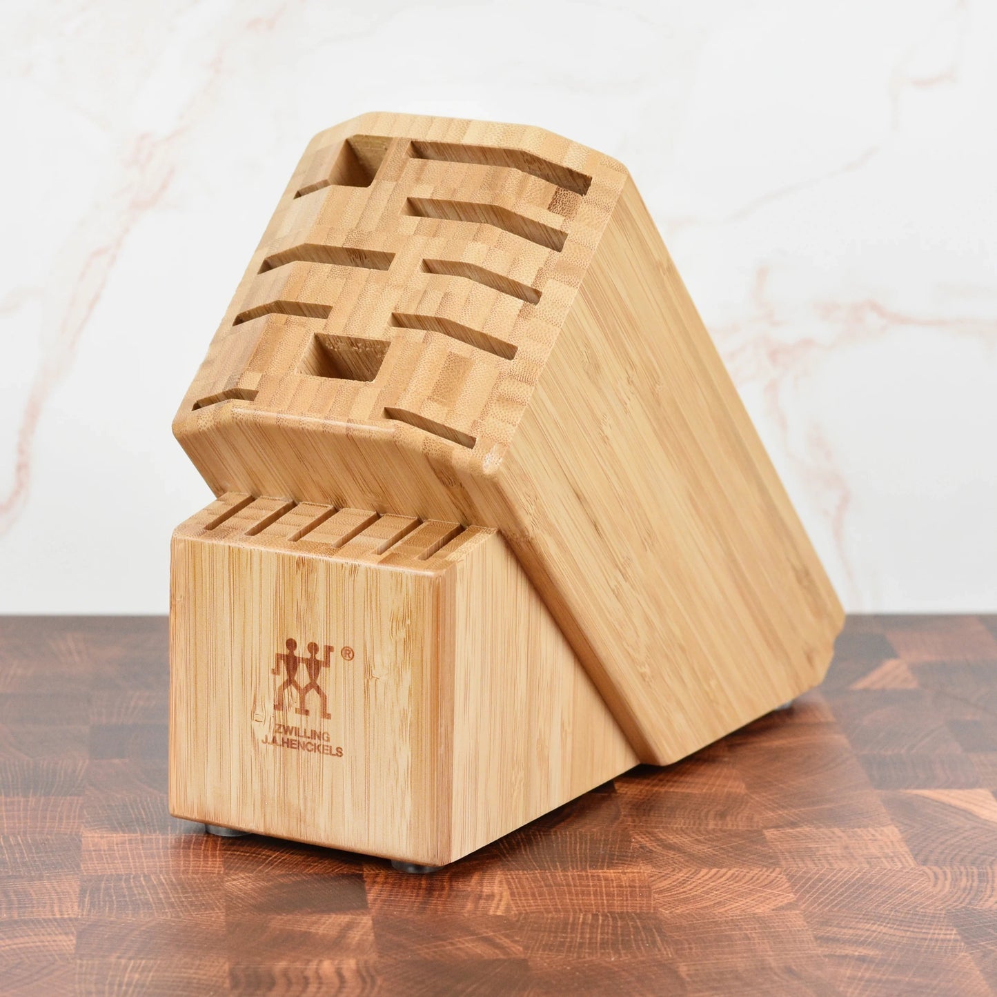 Zwilling Pro 16 Slot Bamboo Knife Block