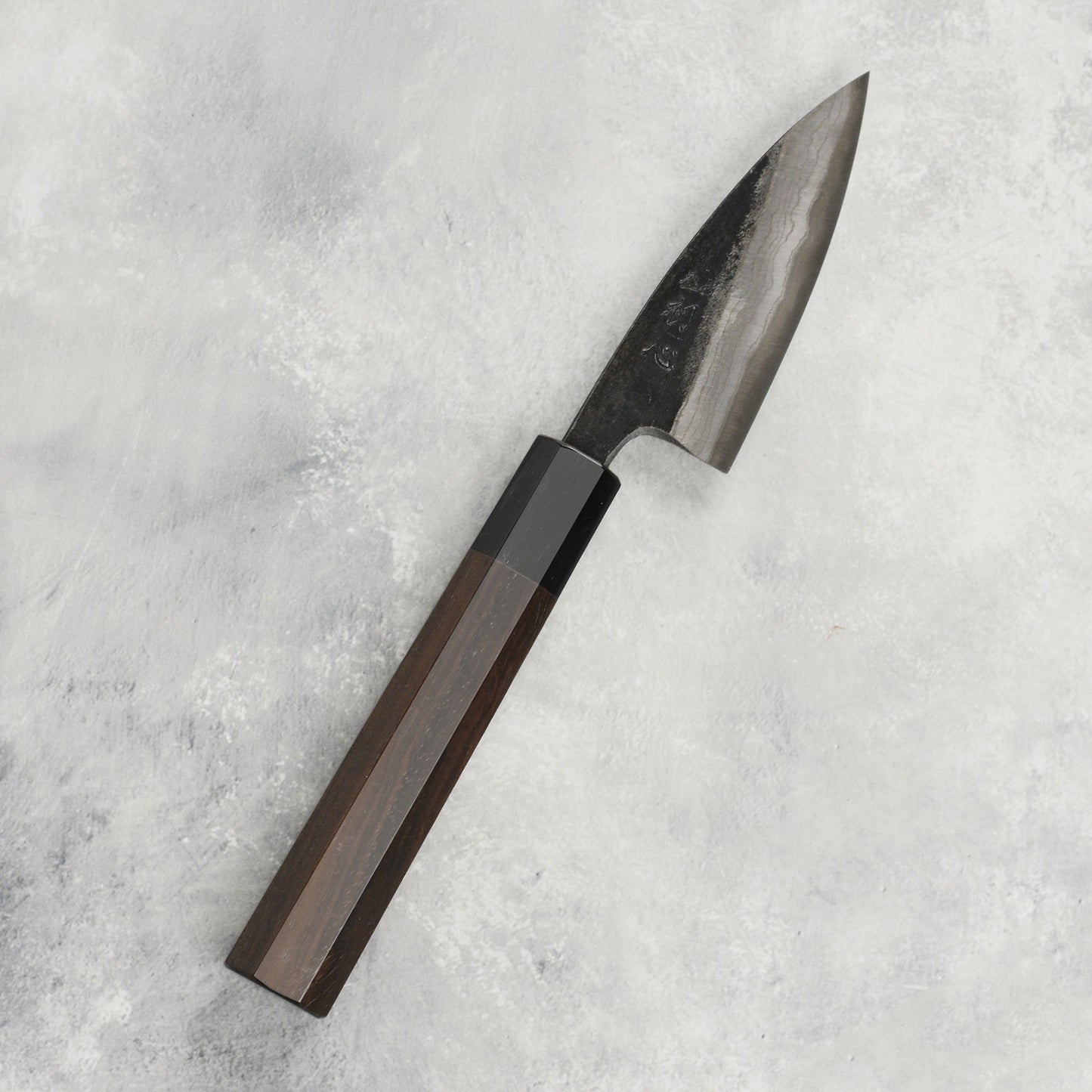 Hatsukokoro Kumokage Aogami Kurouchi Damascus 3.1" Petty