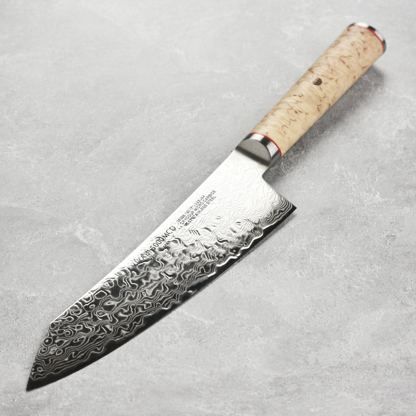 Miyabi Birchwood SG2 7" Rocking Santoku Knife