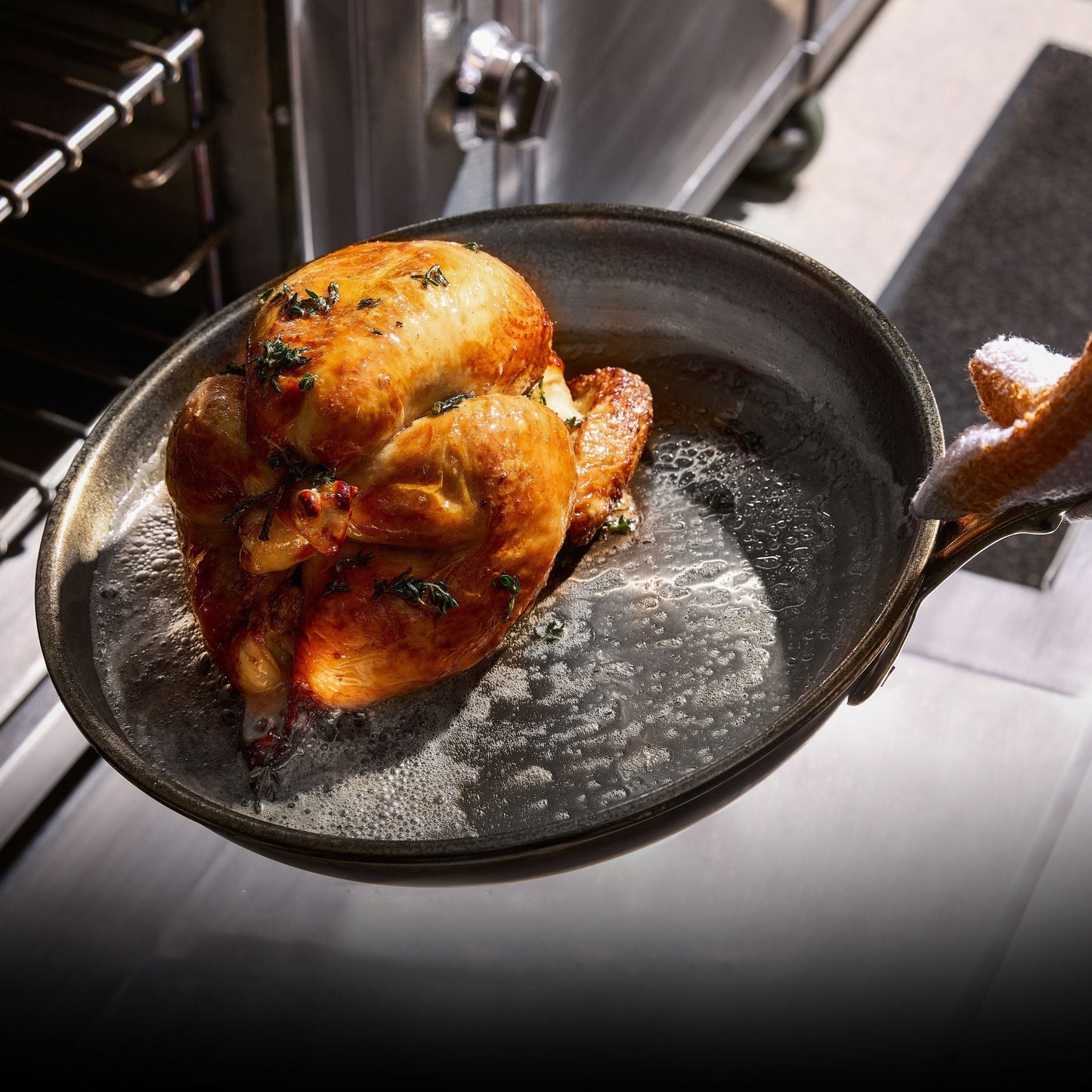 Hestan ProBond Luxe 12.5" Stainless Steel Skillet