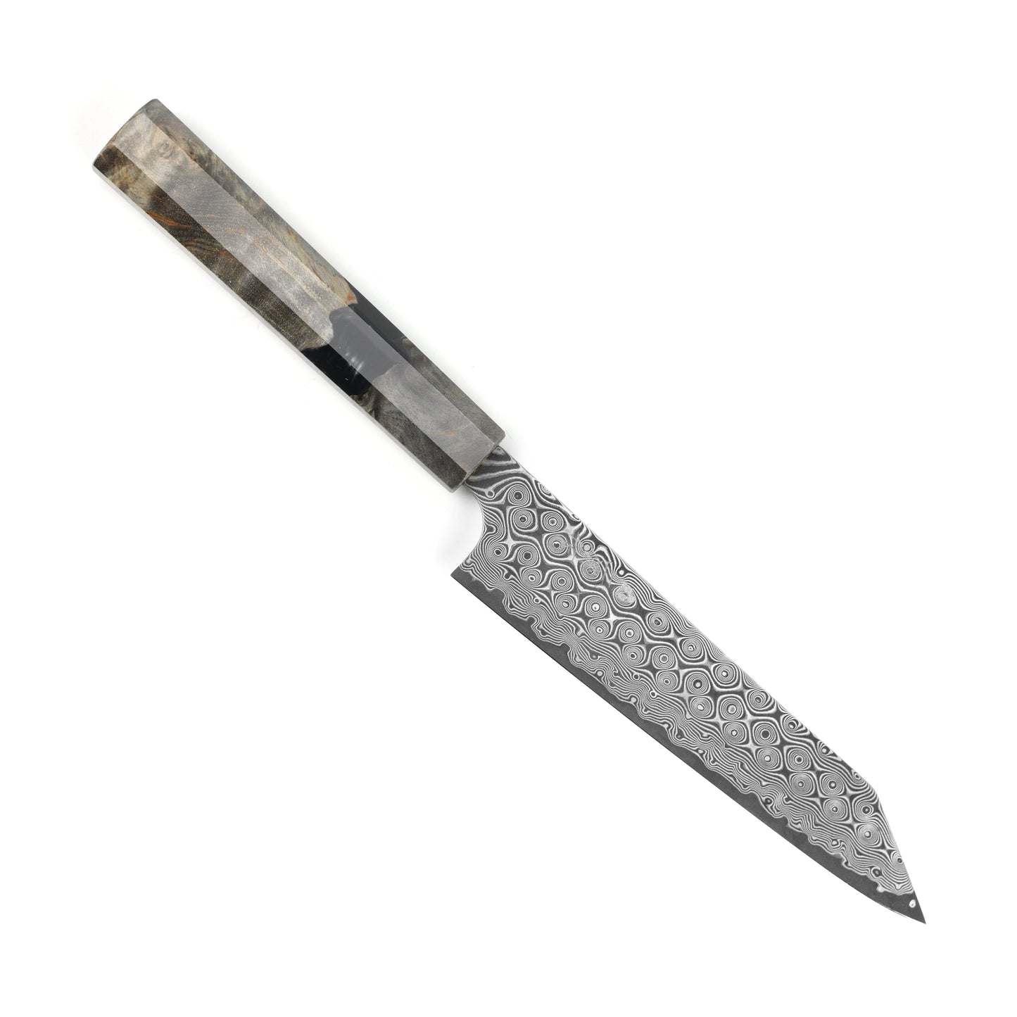 Nigara Anmon SG2 Damascus 5.9" Kiritsuke Petty