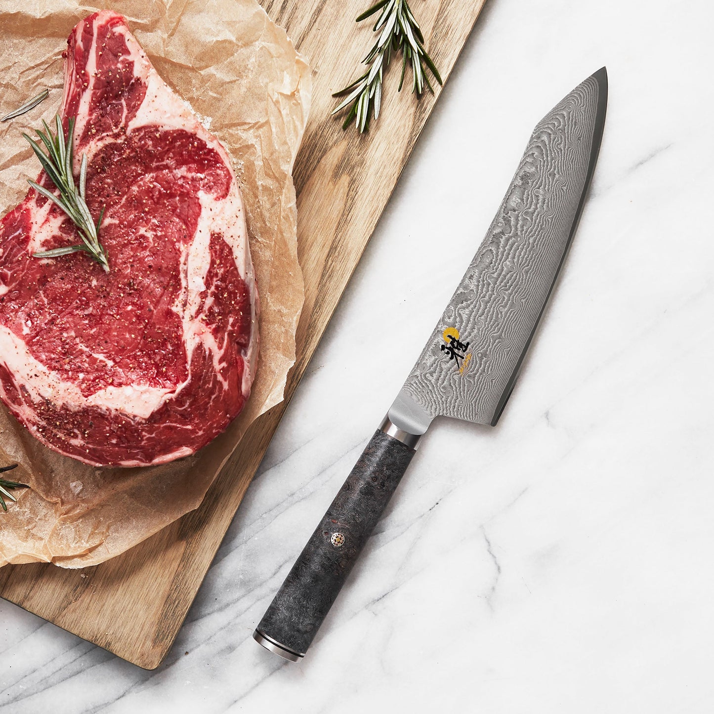 Miyabi Black 7" Rocking Santoku Knife