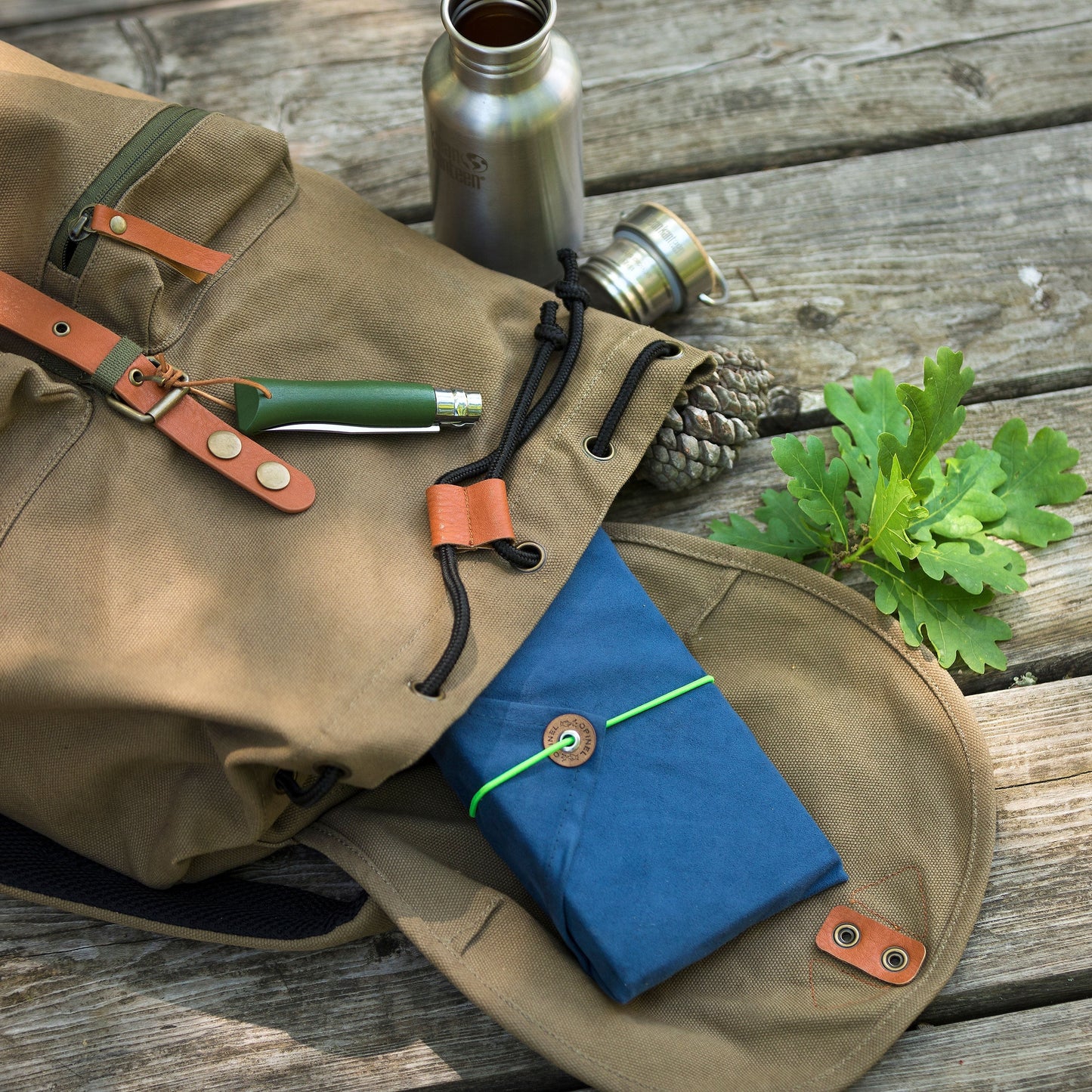 Opinel Nomad Outdoor Camping Folding Knife & Utensil Kit