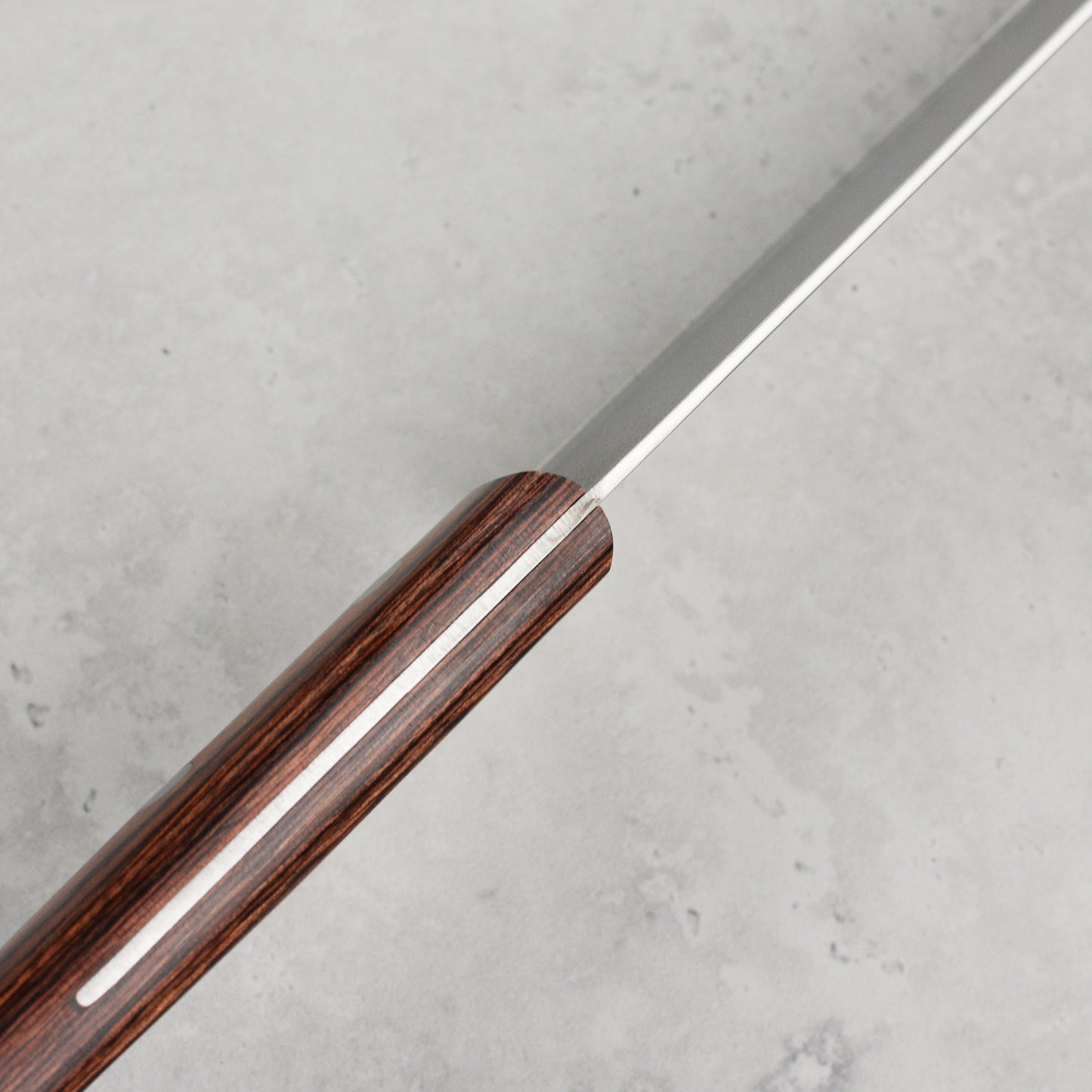 Masutani VG1 Nashiji 7" Gyuto, Brown Handle