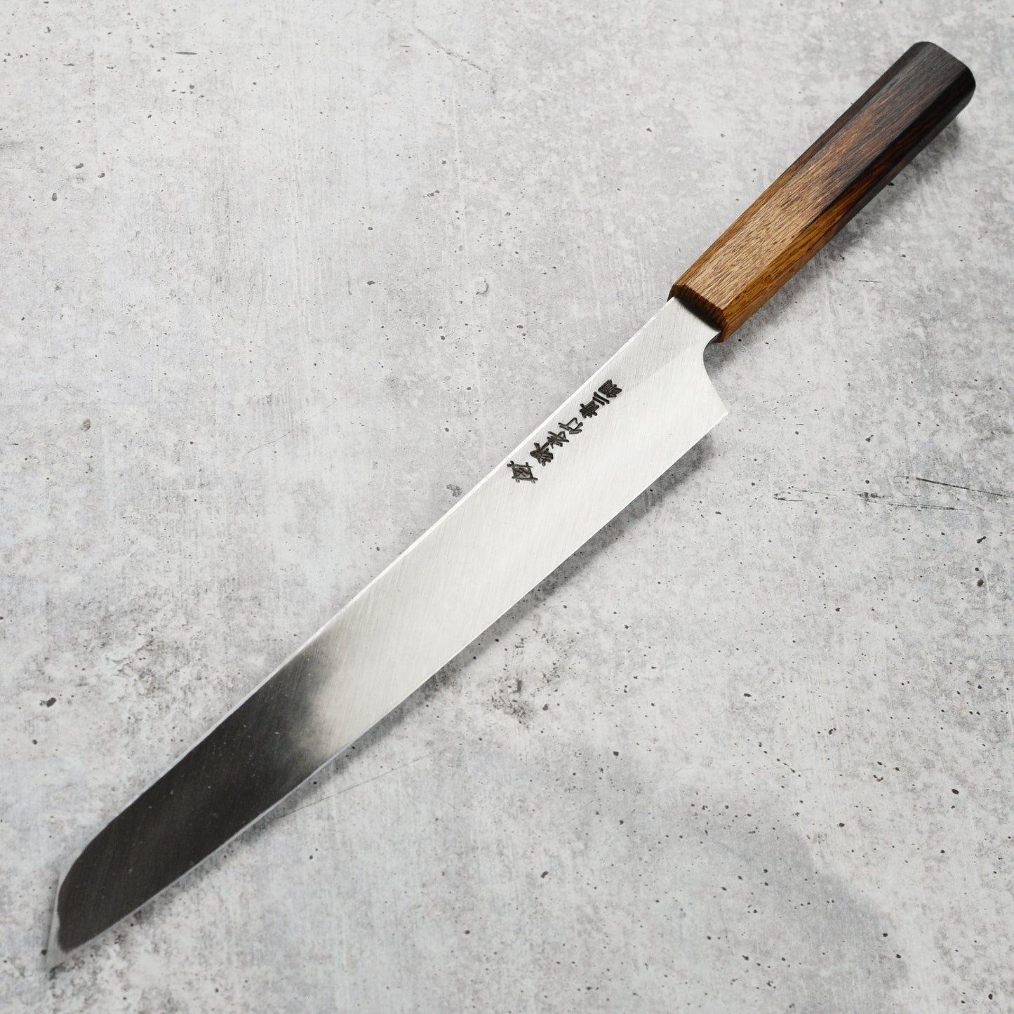 Takayuki x Itsuo Doi Homura Guren Aogami #2 Single-Bevel 11.8" Kengata Yanagiba