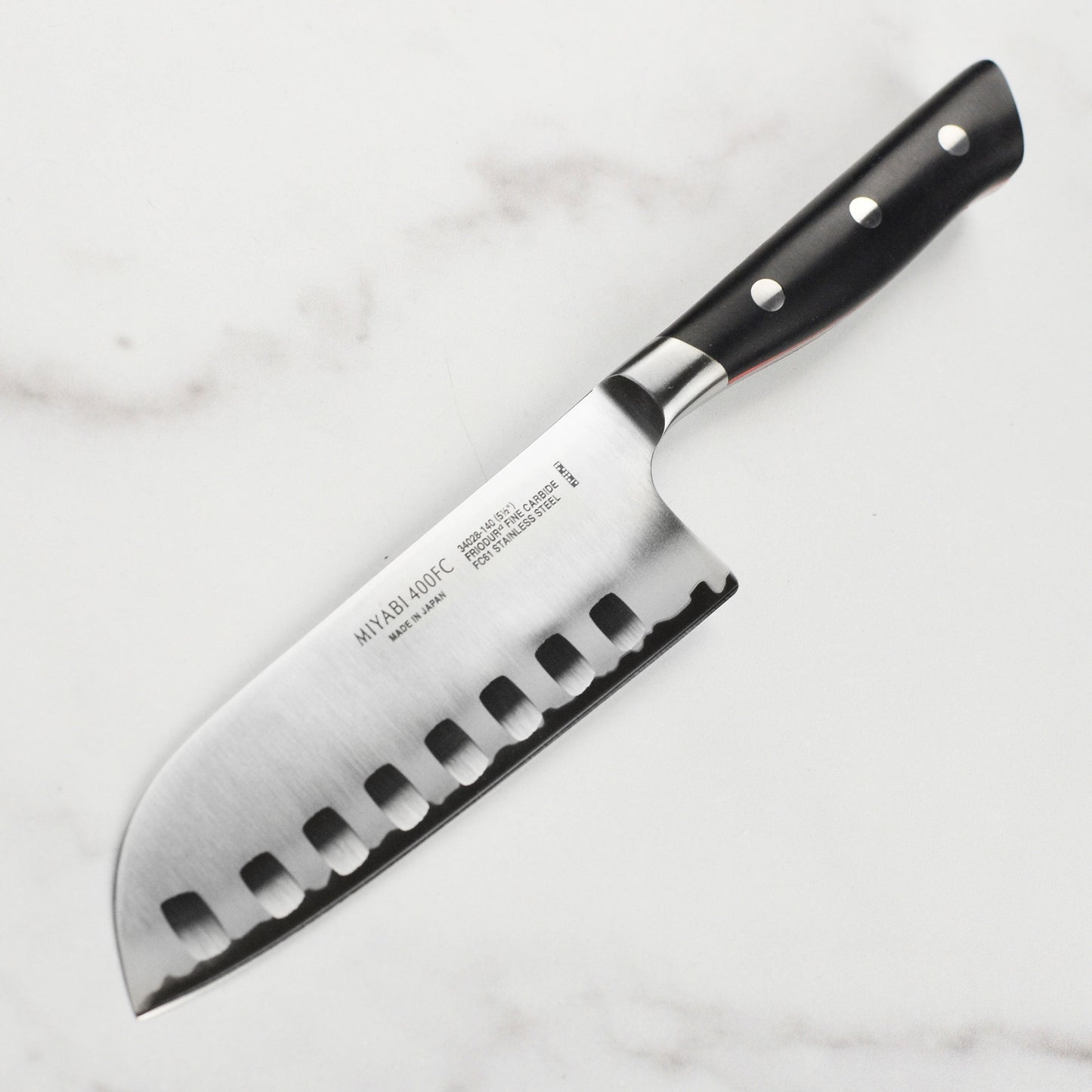 Miyabi Evolution 5.5" Hollow Edge Santoku Knife