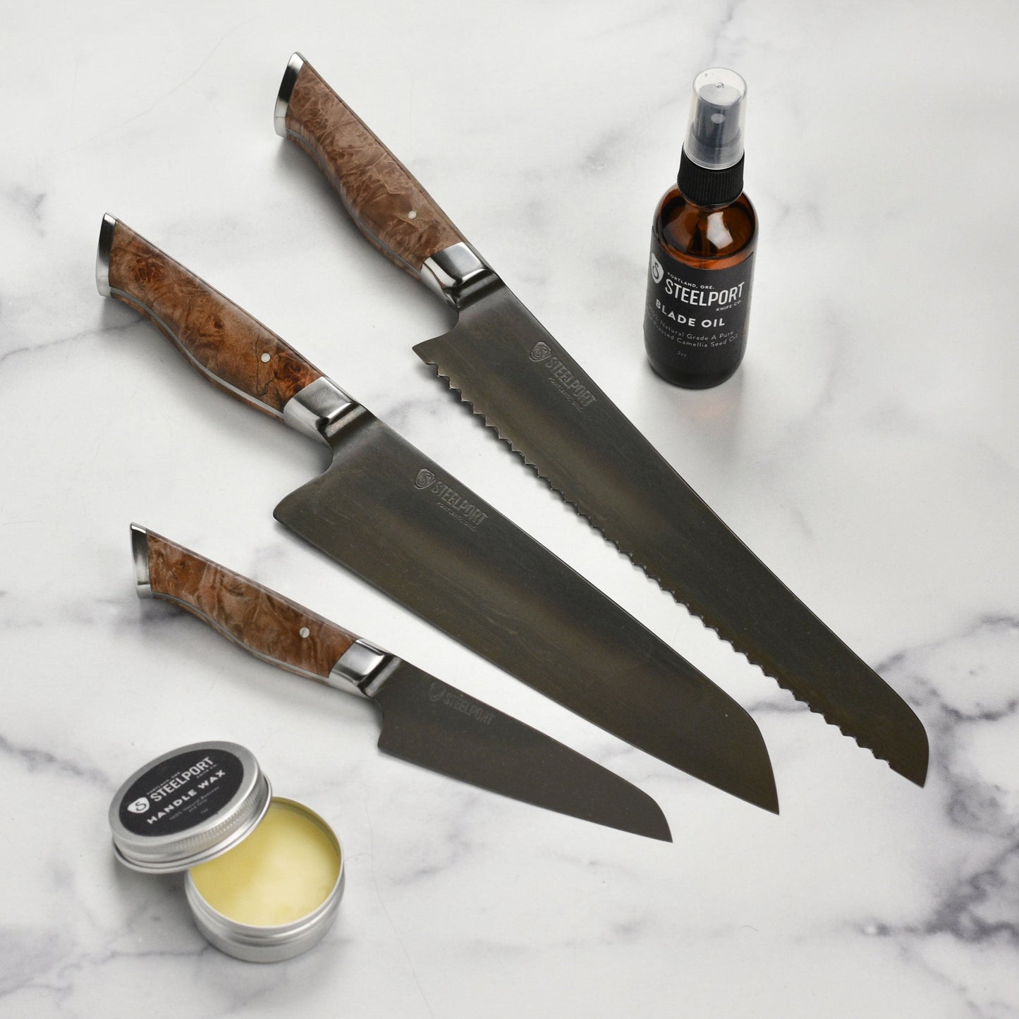 Steelport Carbon Steel Knife Care Kit