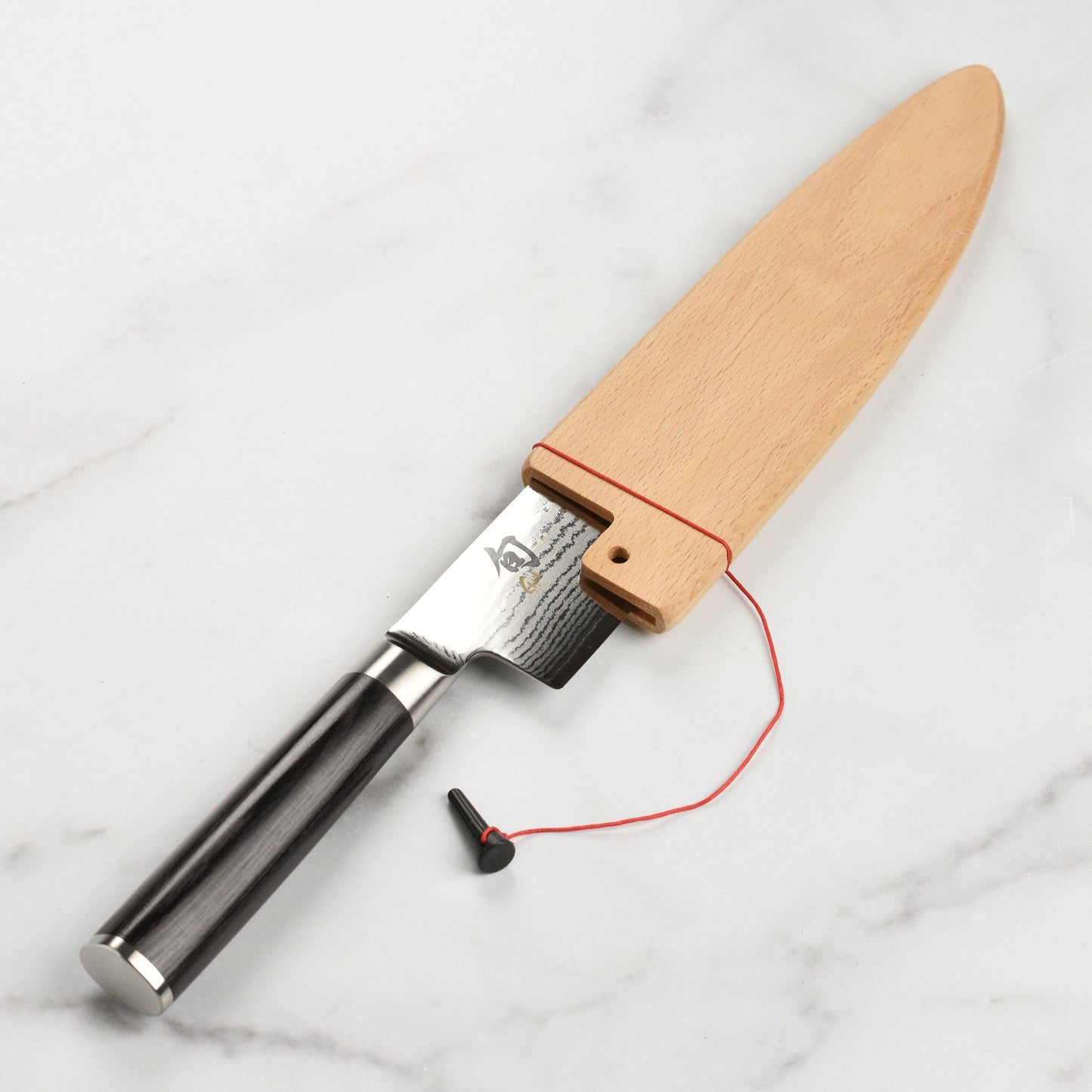 Shun Saya for 7" Santoku & 8" Chef's Knives
