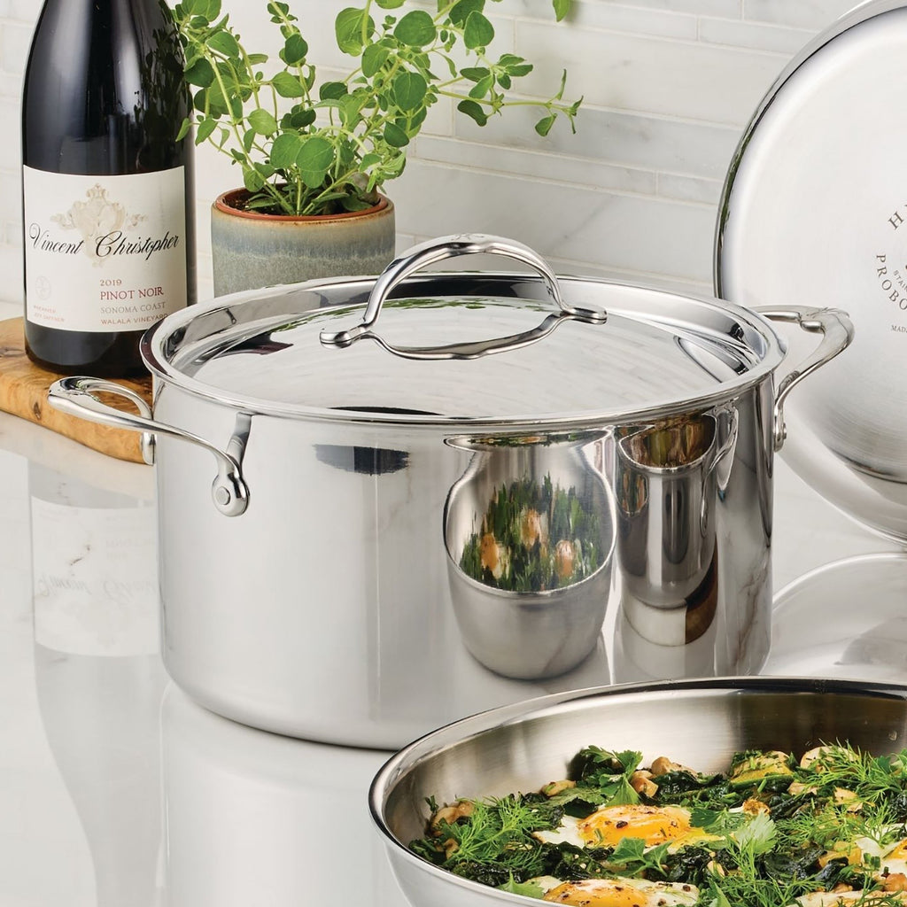 Hestan ProBond Luxe 8-quart Stainless Steel Stock Pot