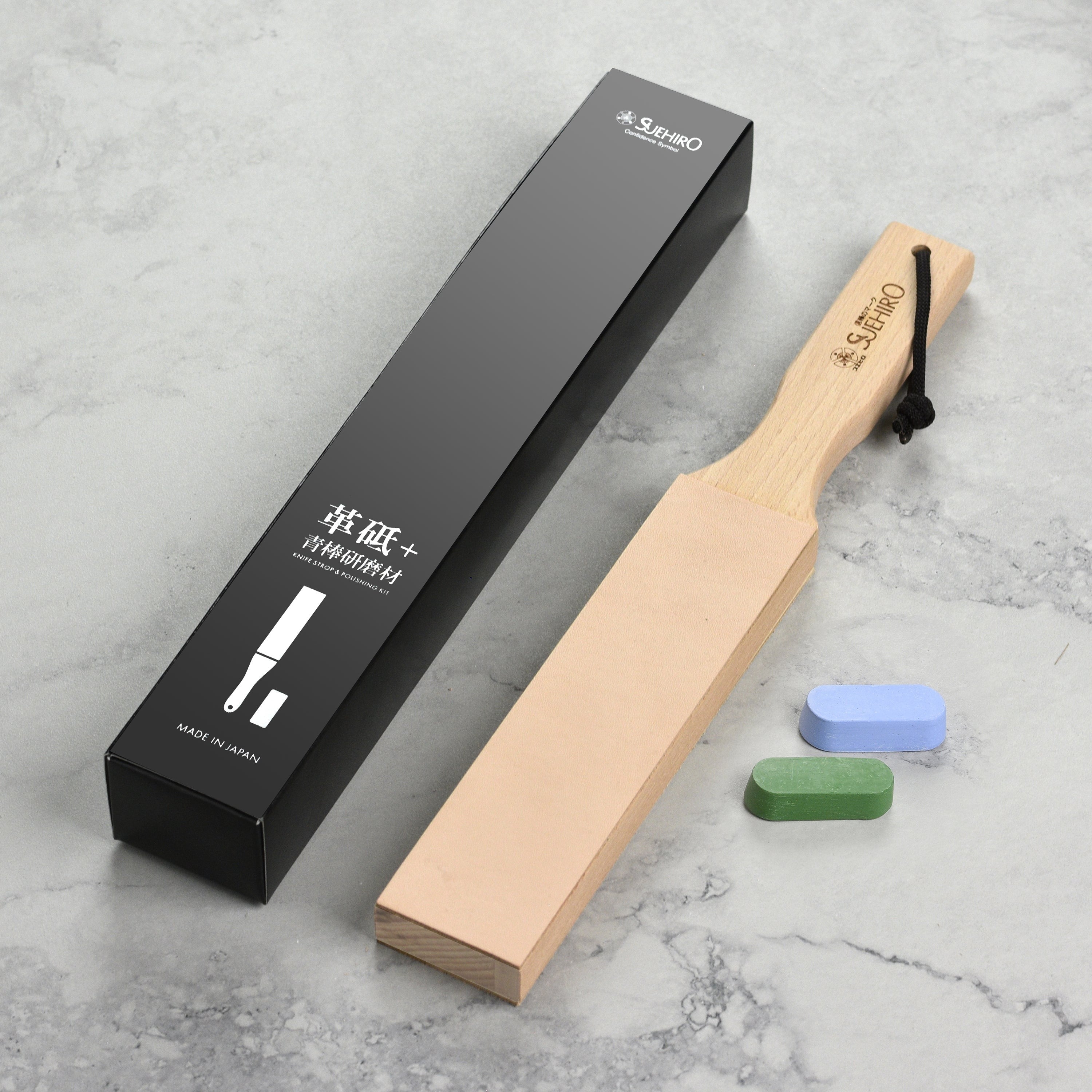 Suehiro Leather Strop, Small