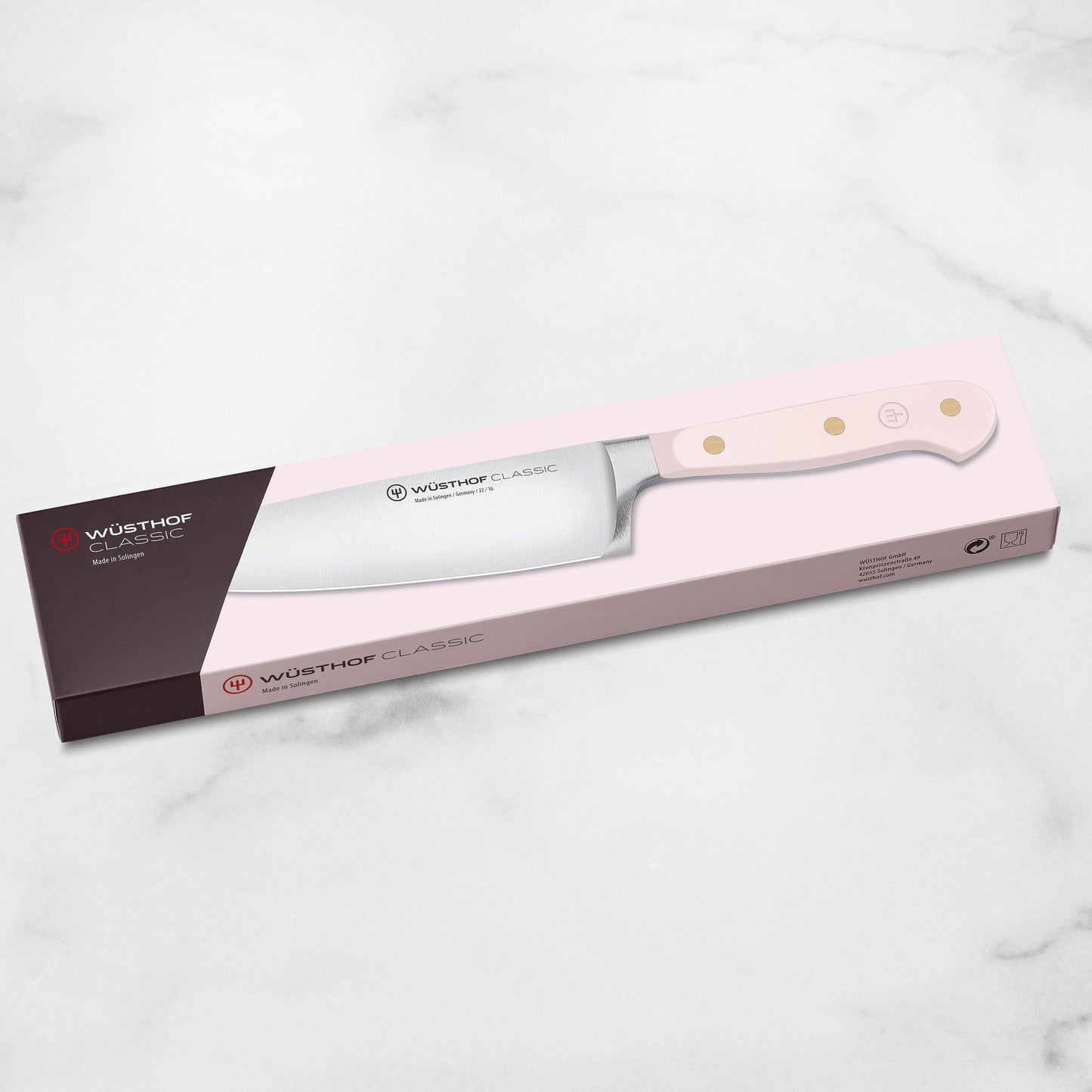 Wusthof Classic Pink Himalayan Salt 6" Chef's Knife