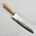 Hatsukokoro Ryuhyo SG2 Damascus 8.25" Gyuto, Olivewood