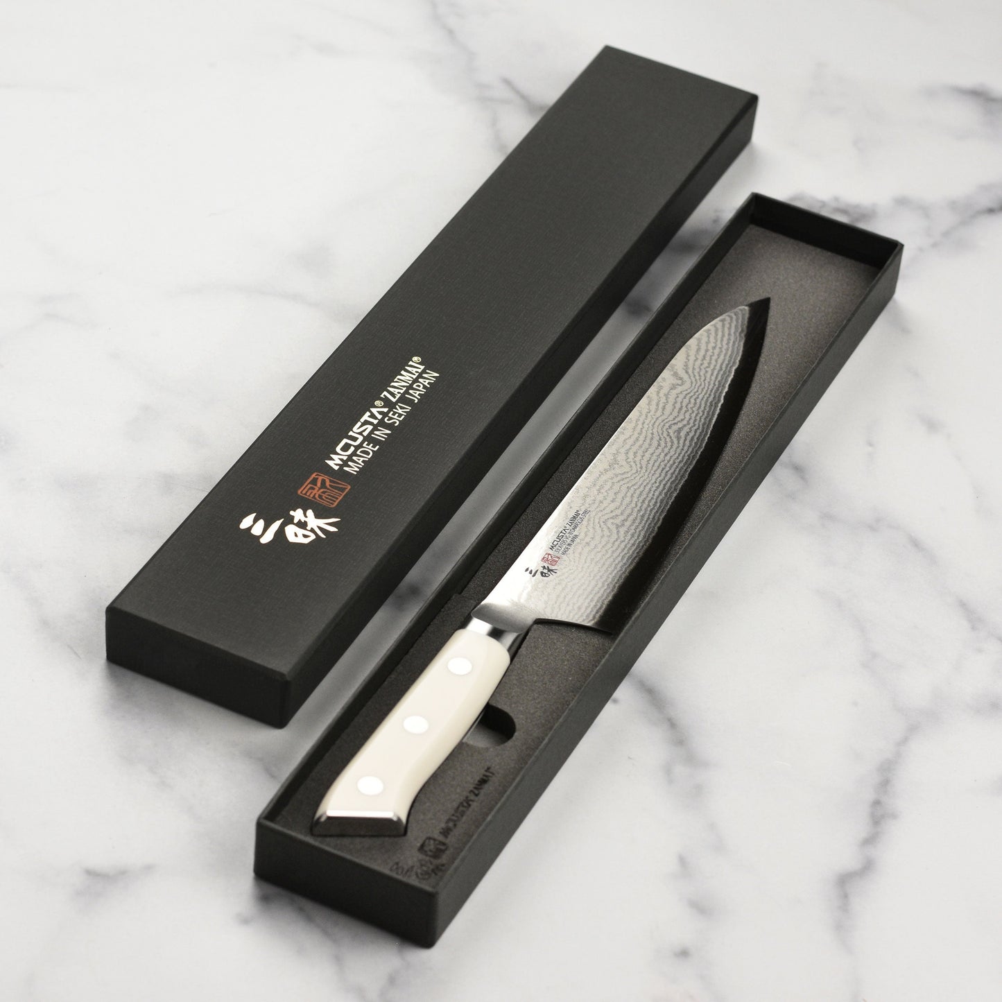 Zanmai Classic Damascus Corian 8.25" Gyuto