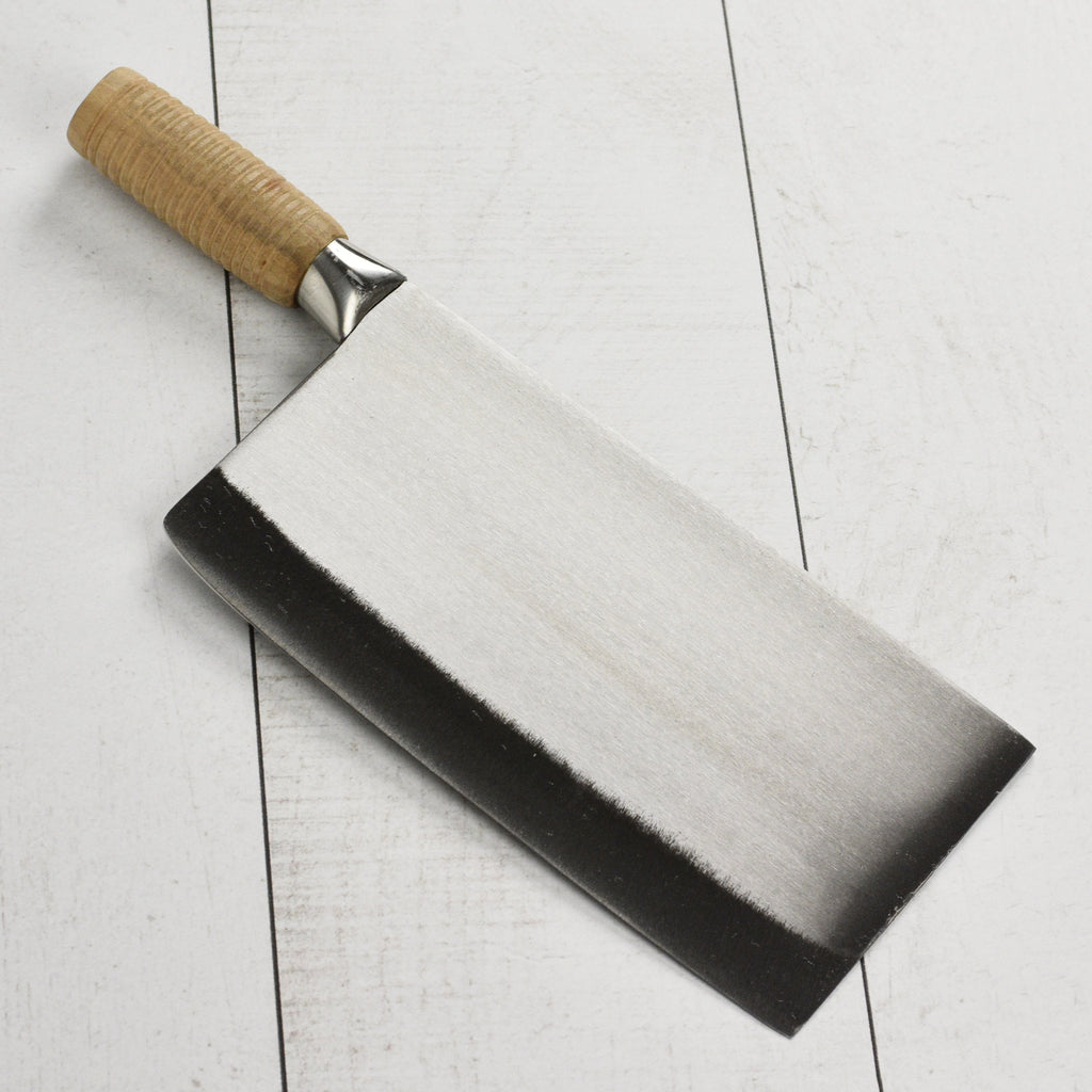 CCK BBQ Chopper 9.4" Carbon Steel Meat Cleaver, Polished