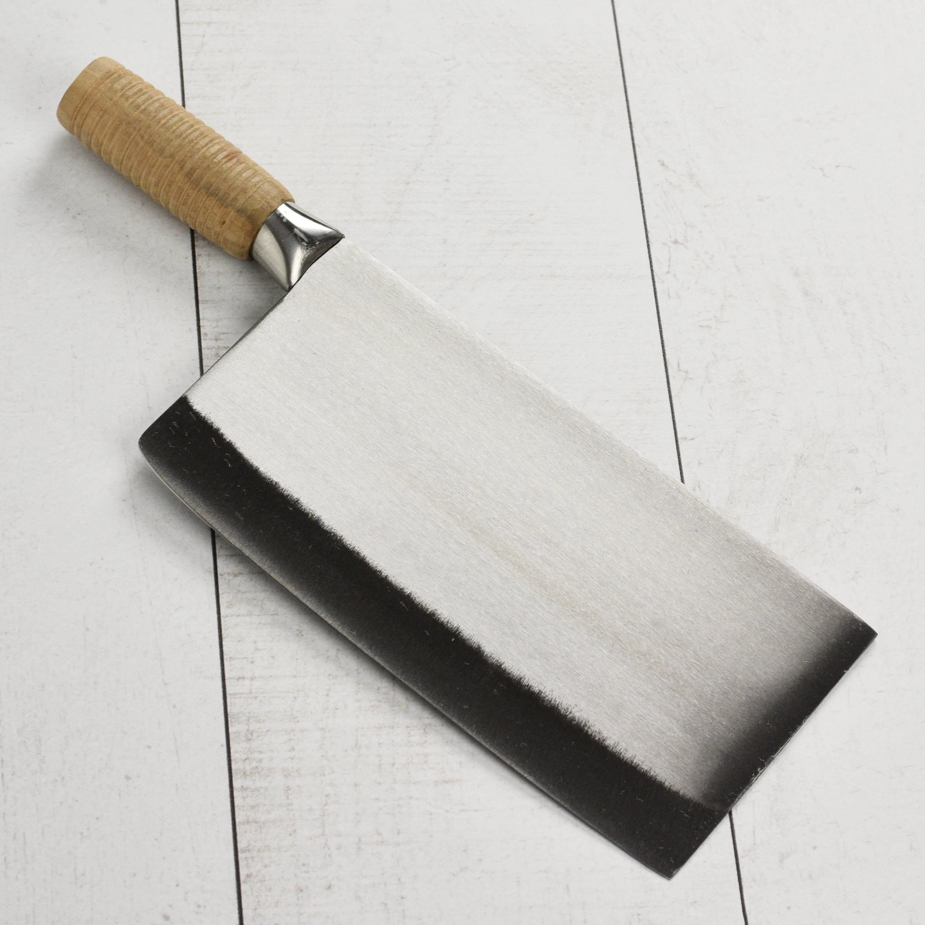 CCK BBQ Chopper 9.4" Carbon Steel Meat Cleaver, Polished