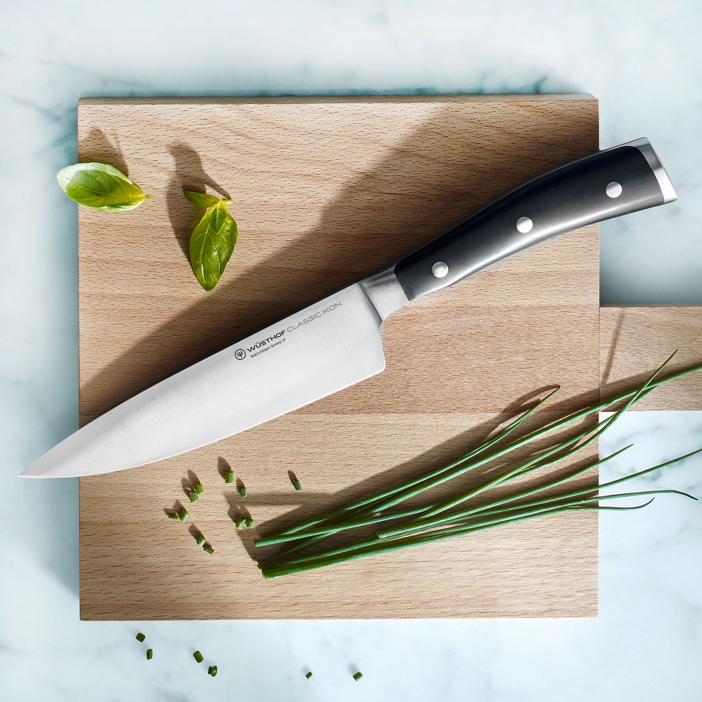 Wusthof Classic Ikon 10 Piece Acacia Knife Block Set