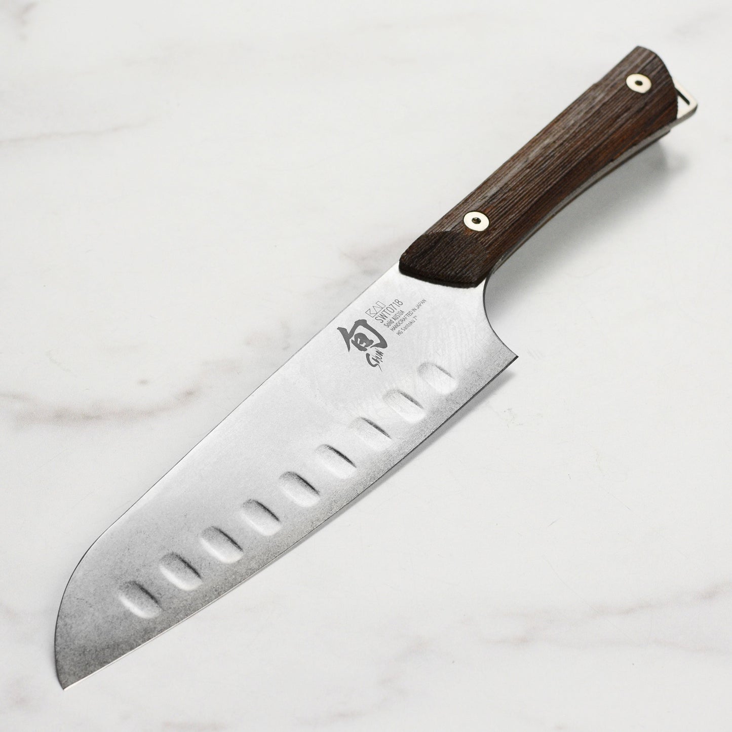 Shun Kanso 7" Hollow Edge Santoku Knife