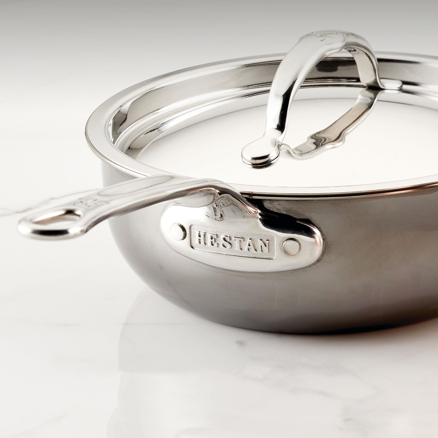 Hestan NanoBond 2-quart Titanium Stainless Steel Saucier
