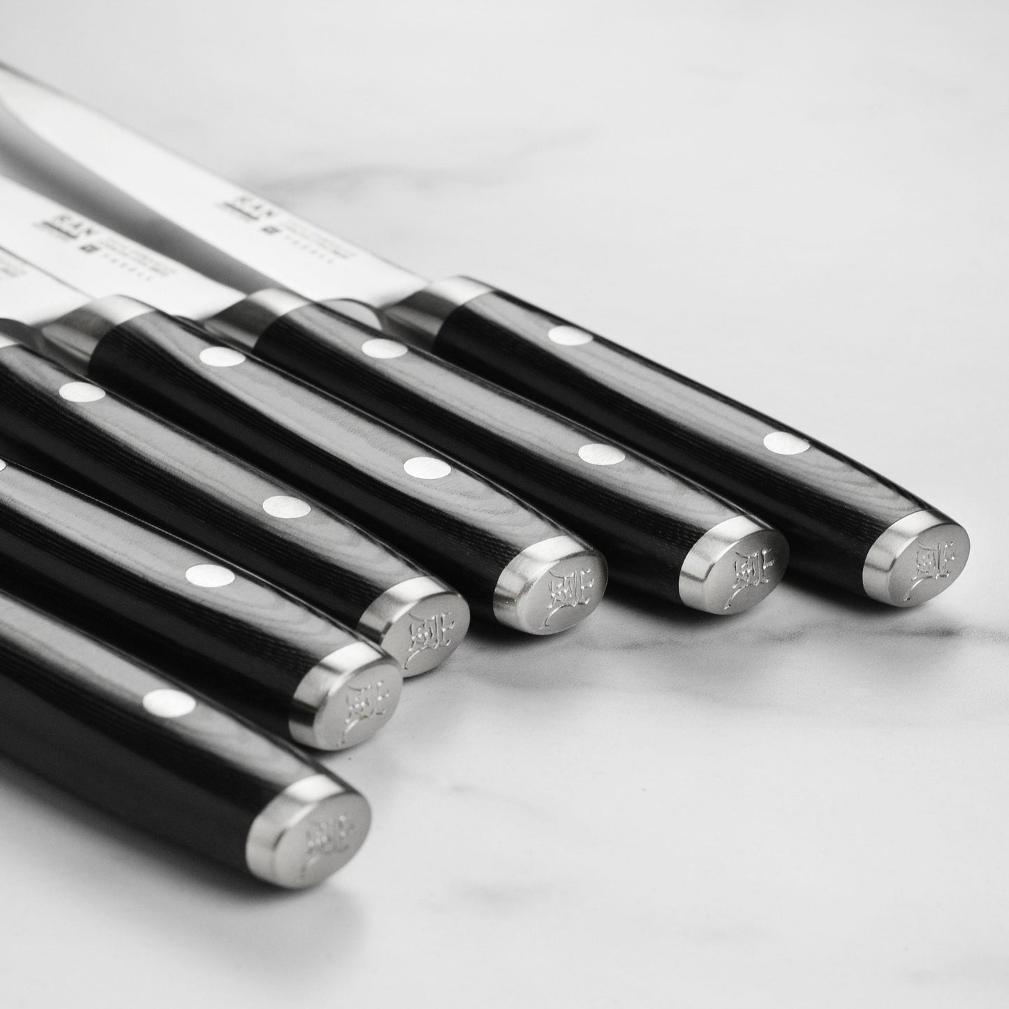 Yaxell Ran Plus 6 Piece Steak Knife Set