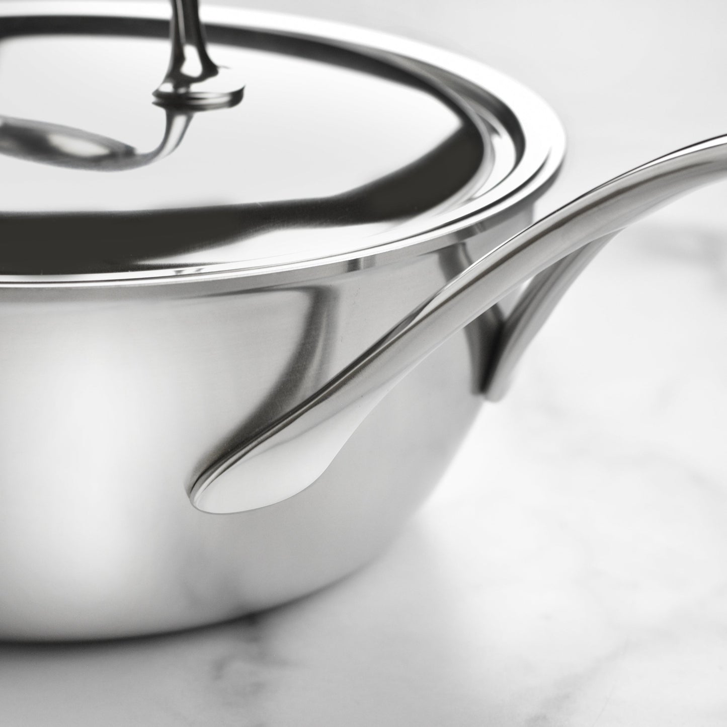 Demeyere Atlantis 2.1-quart Stainless Steel Saucier