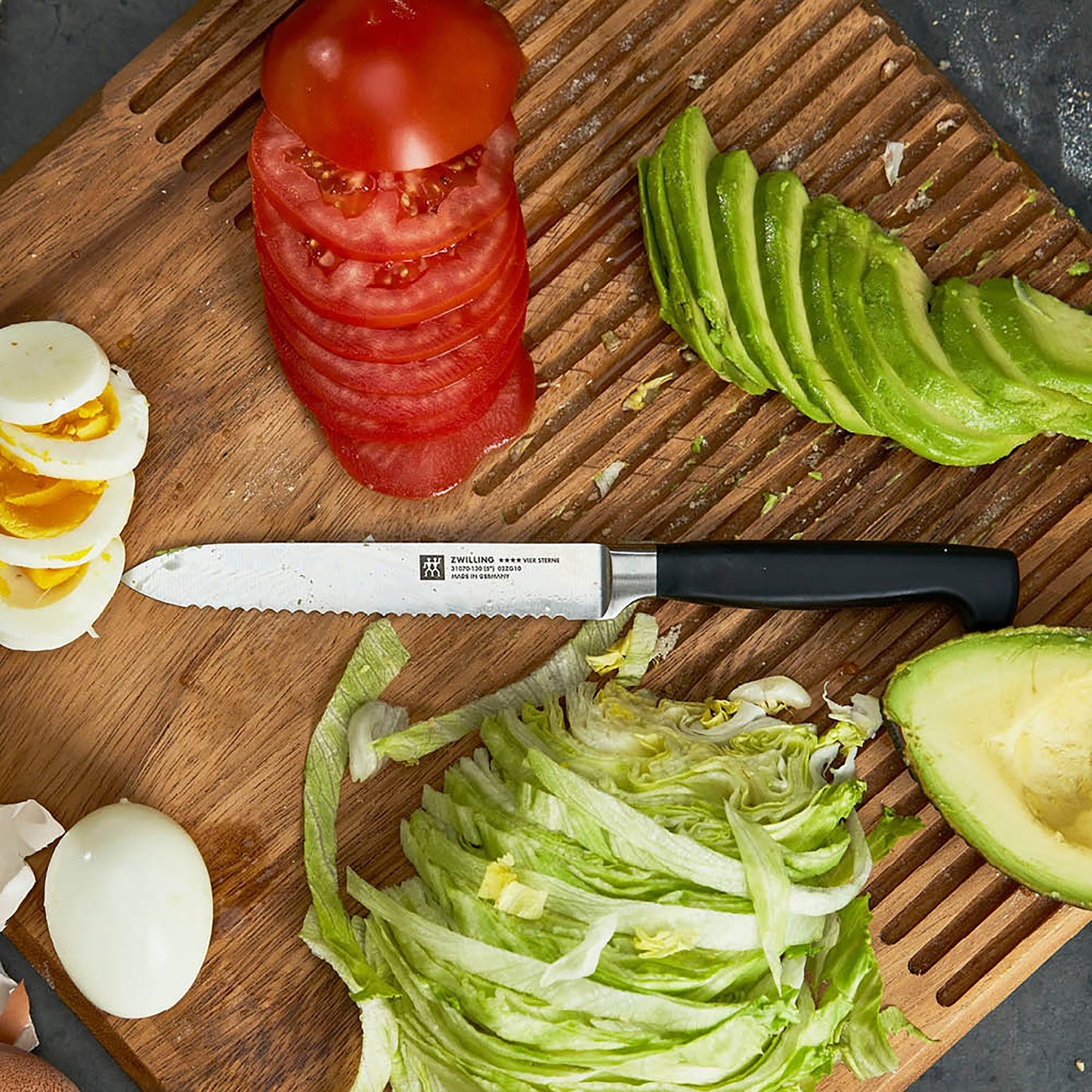 Zwilling Four Star 5" Serrated Utility Knife