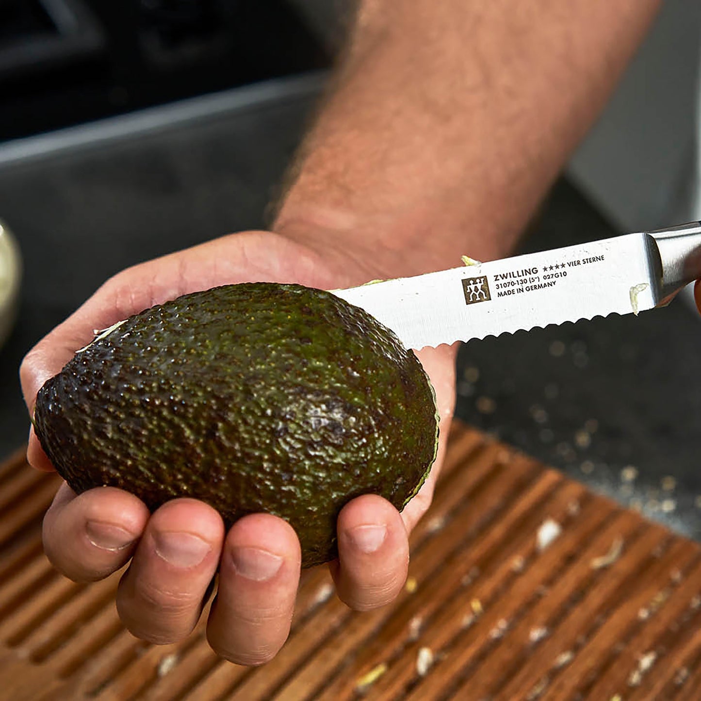 Zwilling Four Star 5" Serrated Utility Knife