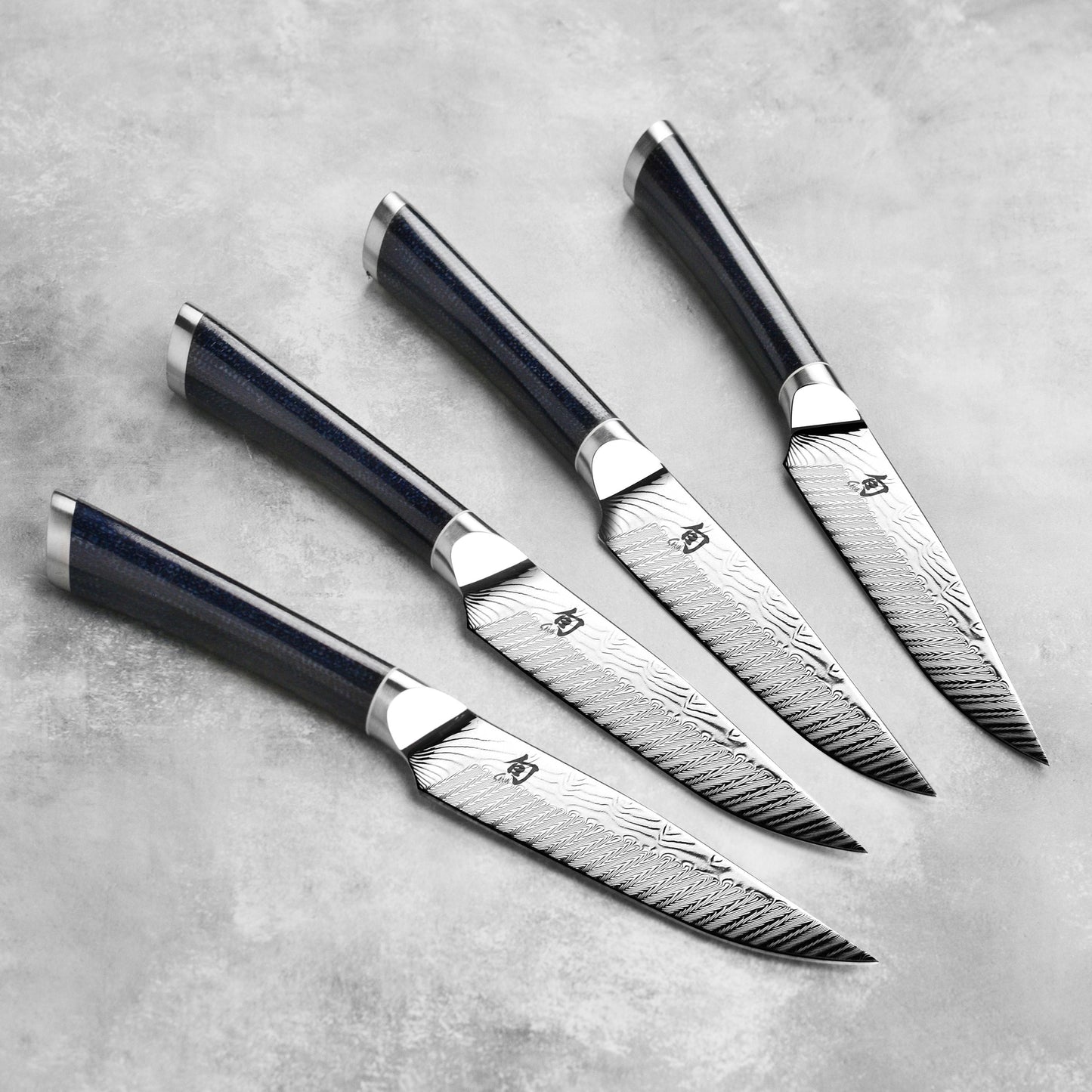 Shun Shiranami 4 Piece Steak Knife Set