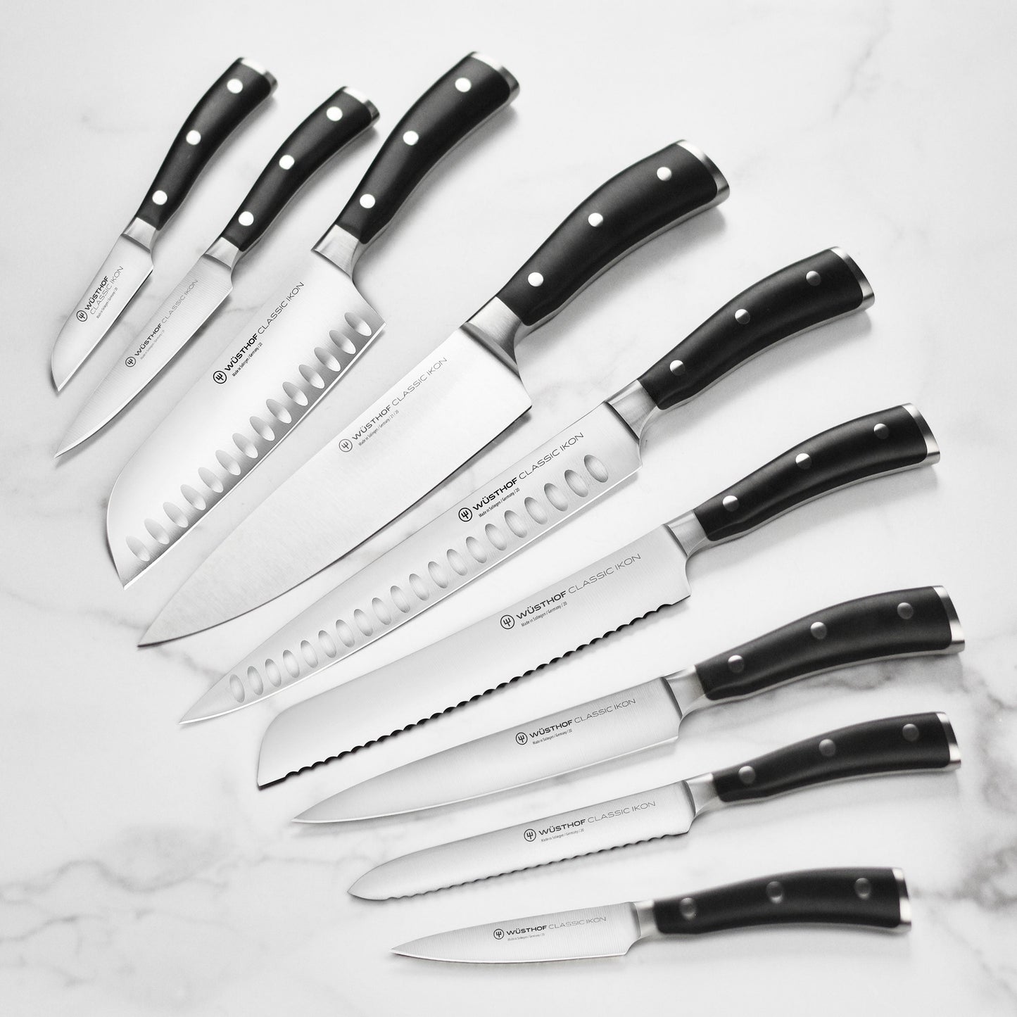 Wusthof Classic Ikon 16 Piece Walnut Knife Block Set