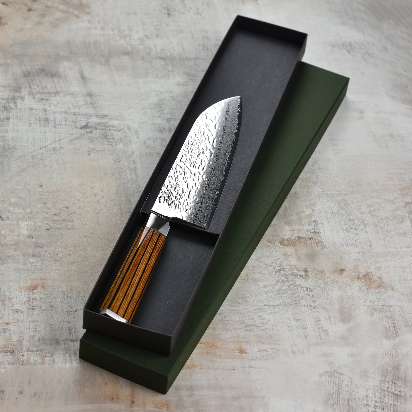 Ono Suzukaze SG2 Damascus 7" Santoku Knife