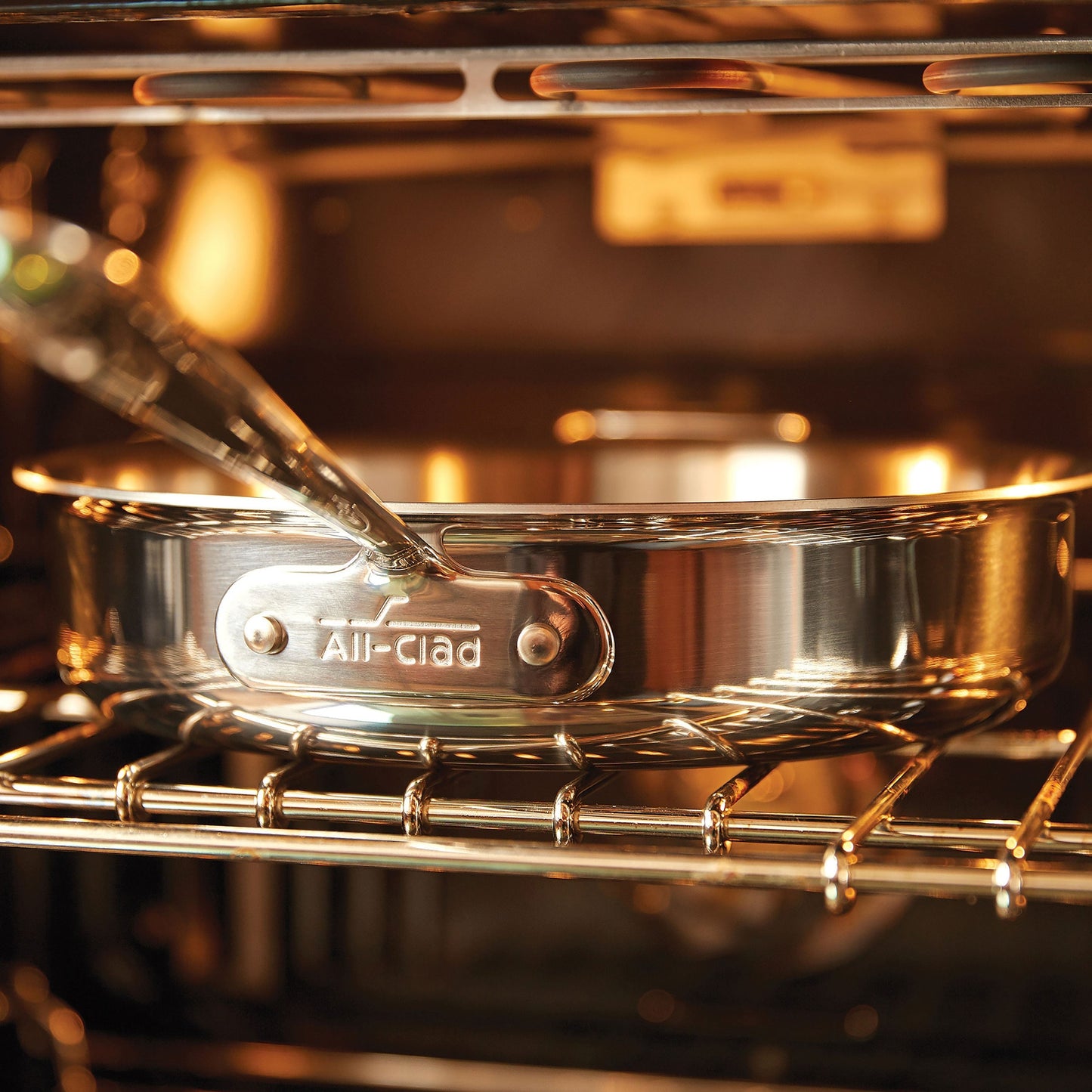 All-Clad d3 Stainless 6-quart Saute Pan